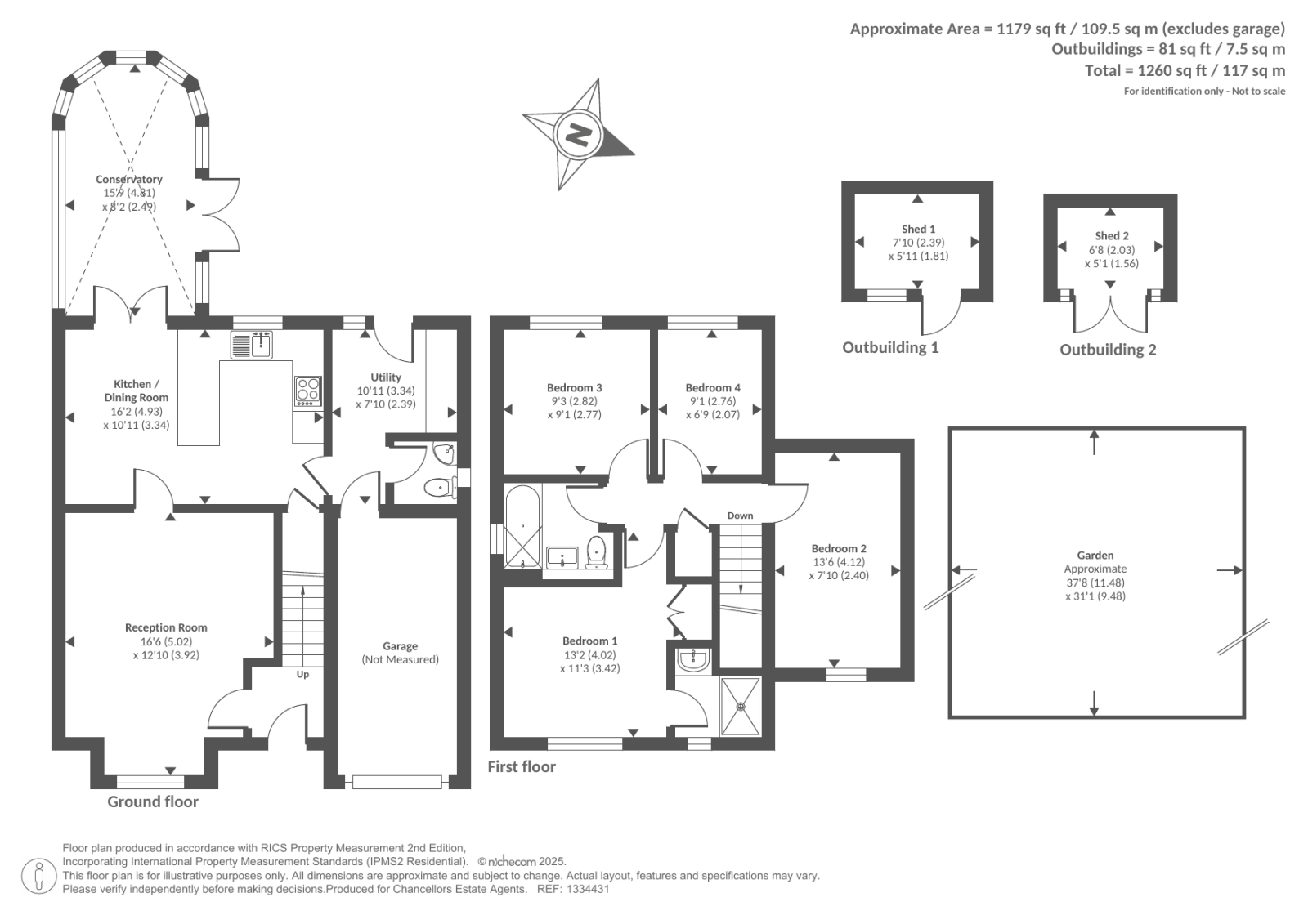 2, Stone Close, Oxfordshire floorplan