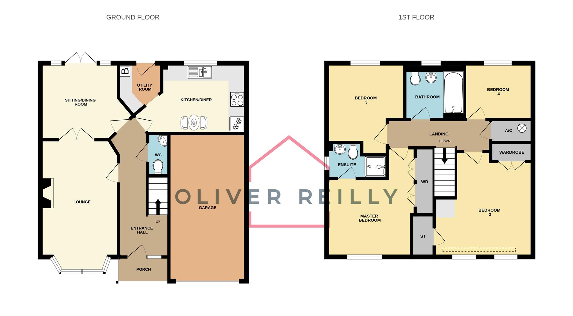 11, Lilburne Close, Newark floorplan