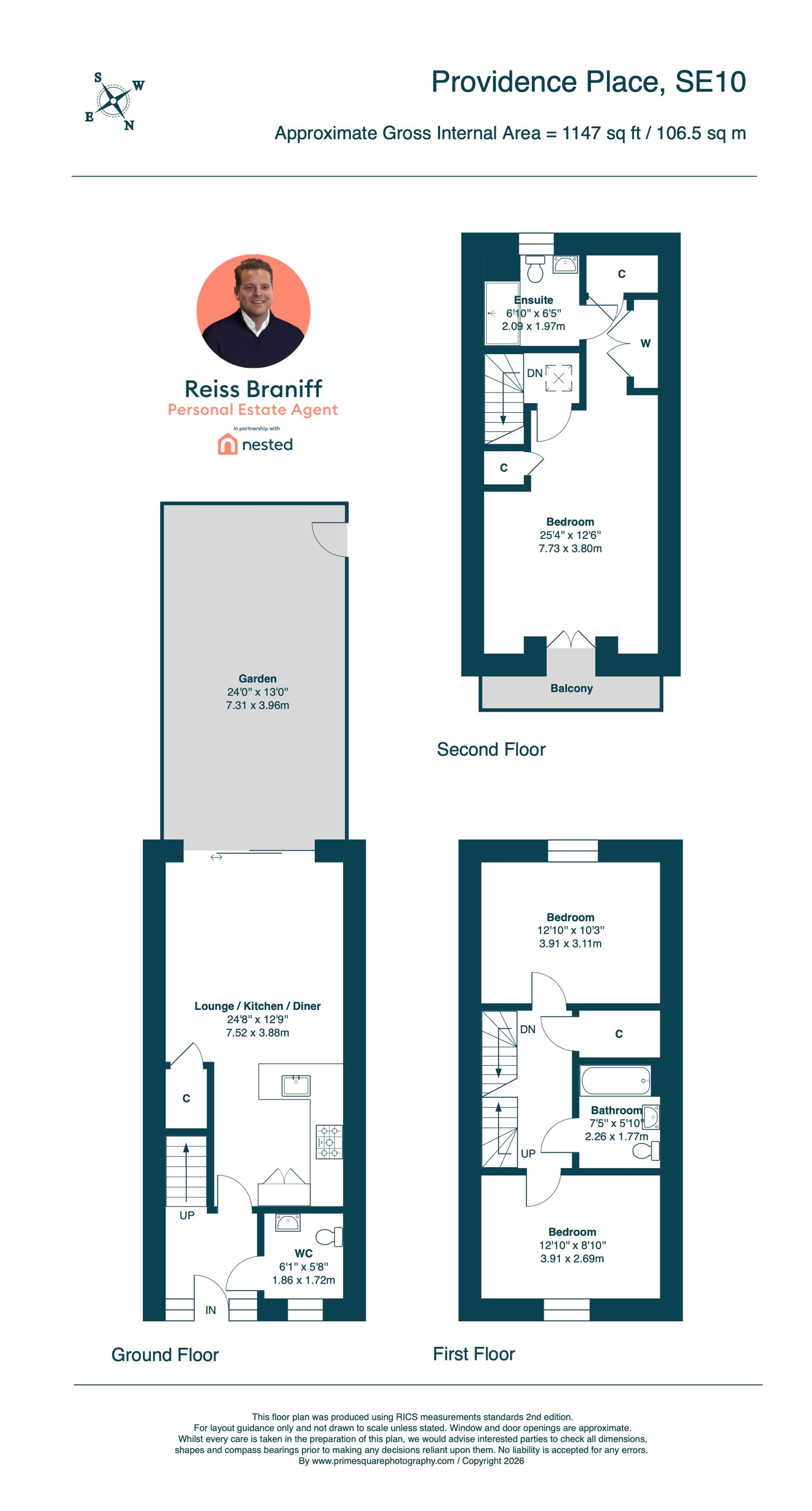 5 Providence Place, London floorplan