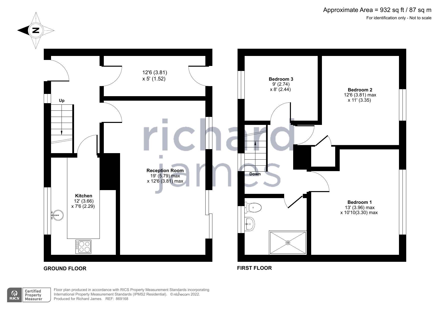 Netherton Close, Park South, Swindon, Wiltshire SN3, 3 bedroom terraced