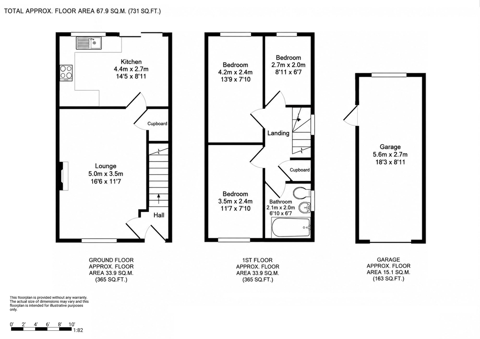 107 Horsehead Lane, Chesterfield floorplan