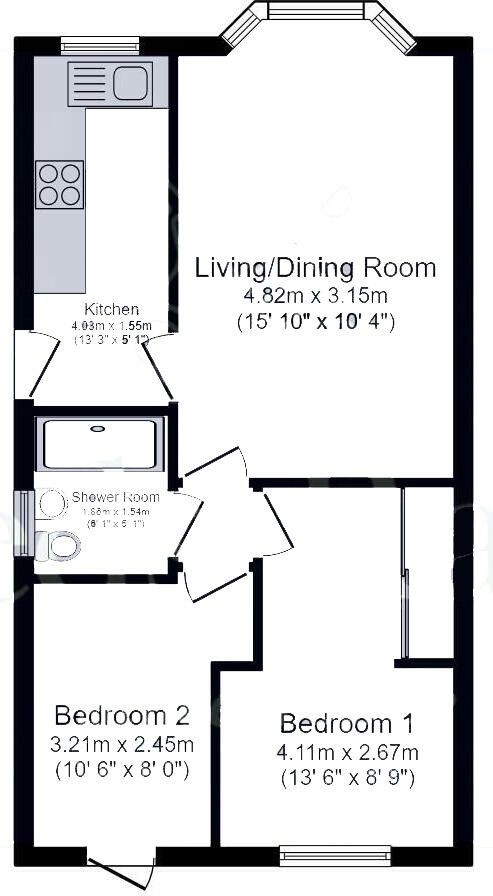 6 Pollards Fields, Knottingley floorplan
