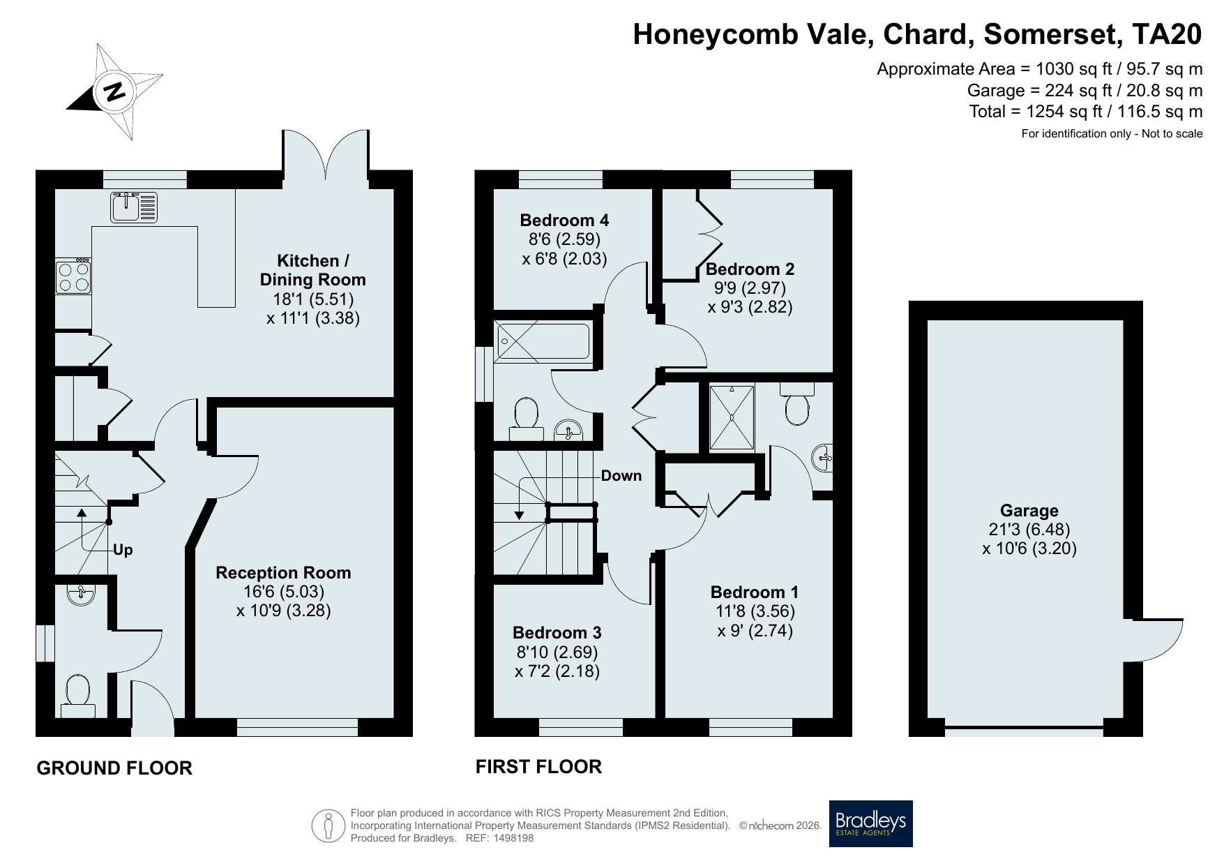 53, Honeycomb Vale, Somerset floorplan