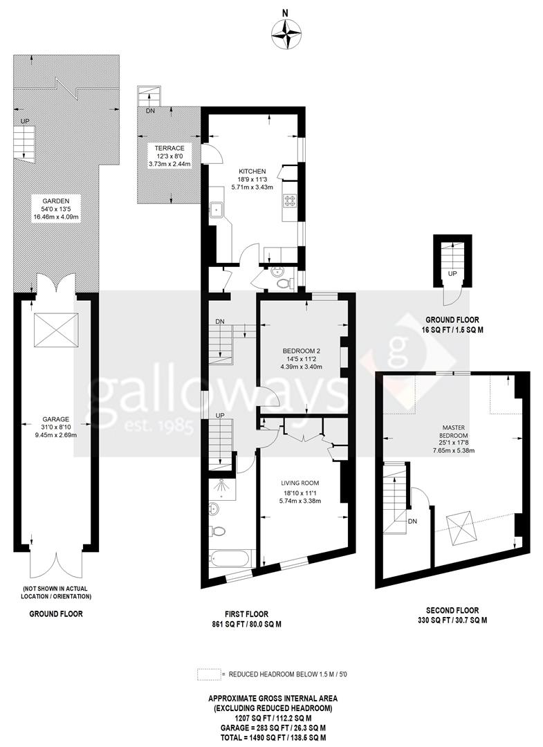 23a, St. Julians Farm Road, London floorplan