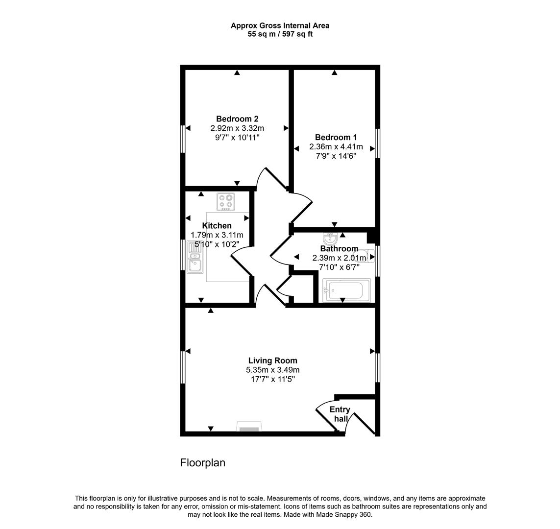 5 Jellicoe Avenue, Bristol floorplan