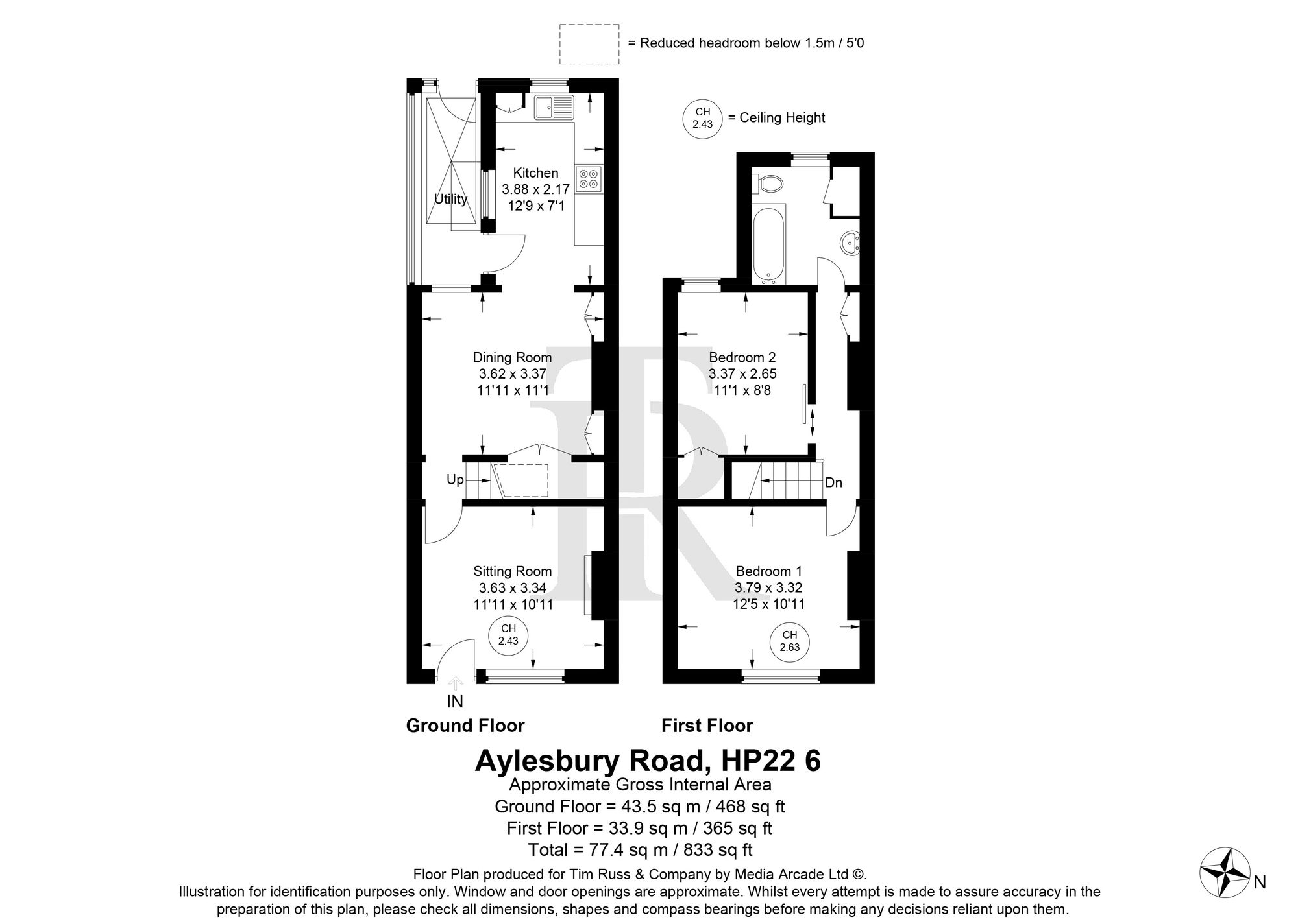 55 Aylesbury Road, Aylesbury floorplan