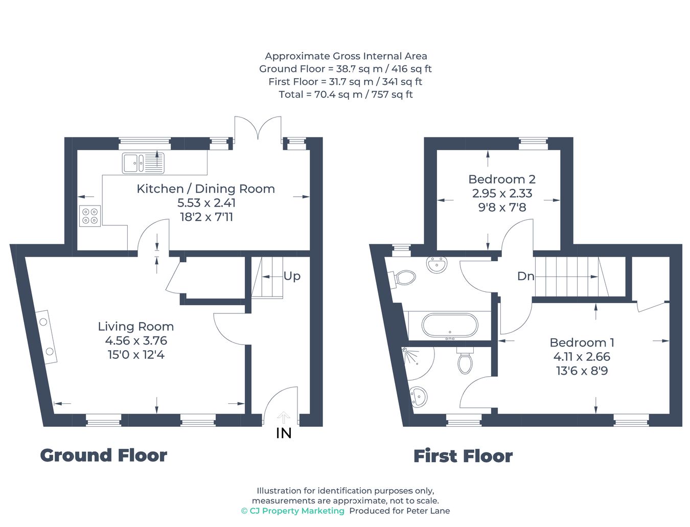 39, Church Street, St Neots floorplan