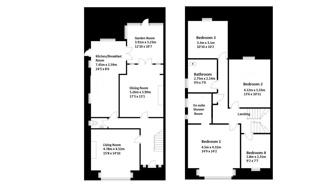 20, Onslow Gardens, Wallington floorplan
