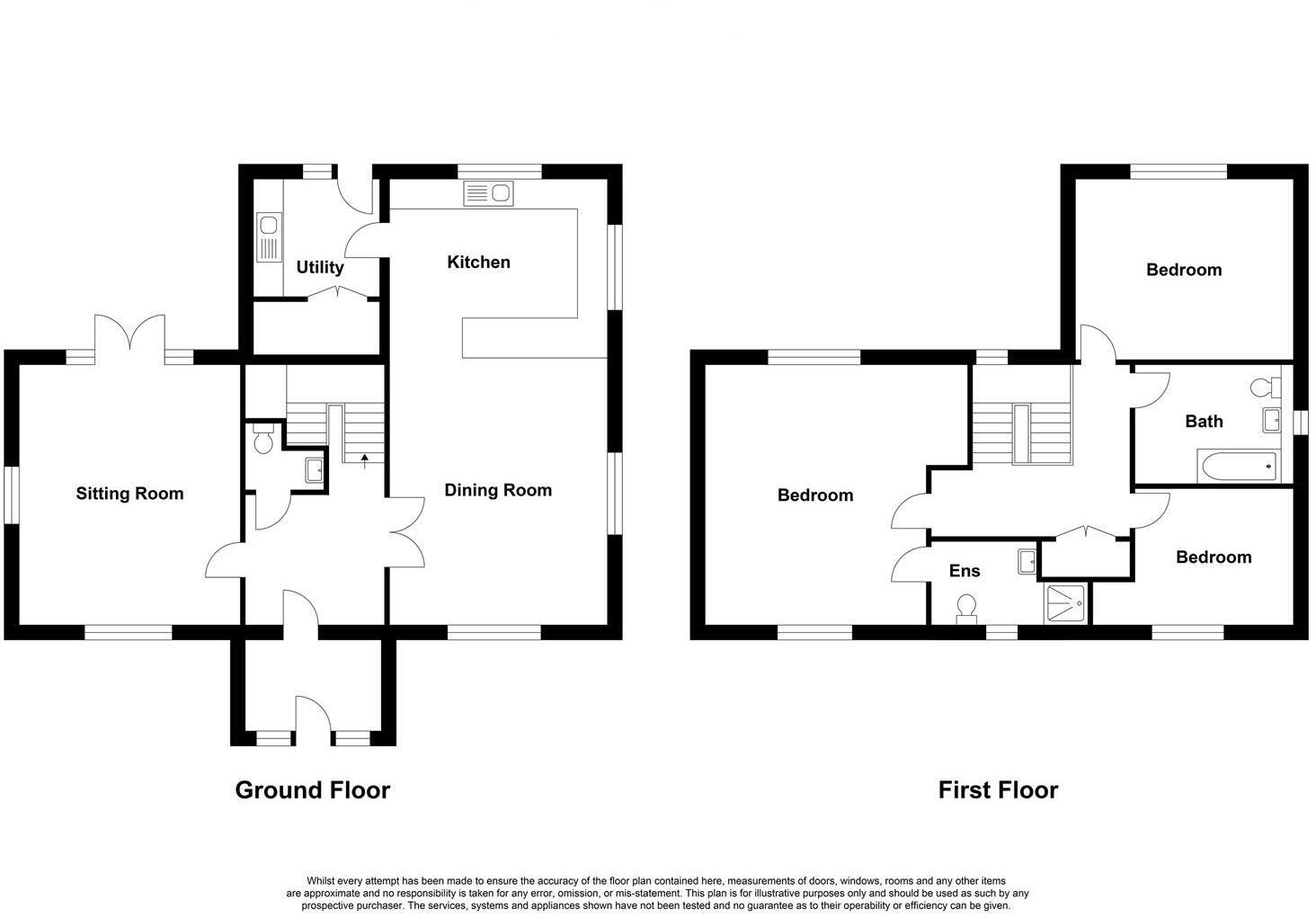 3 Park Halligey, Coverack, Cornwall floorplan