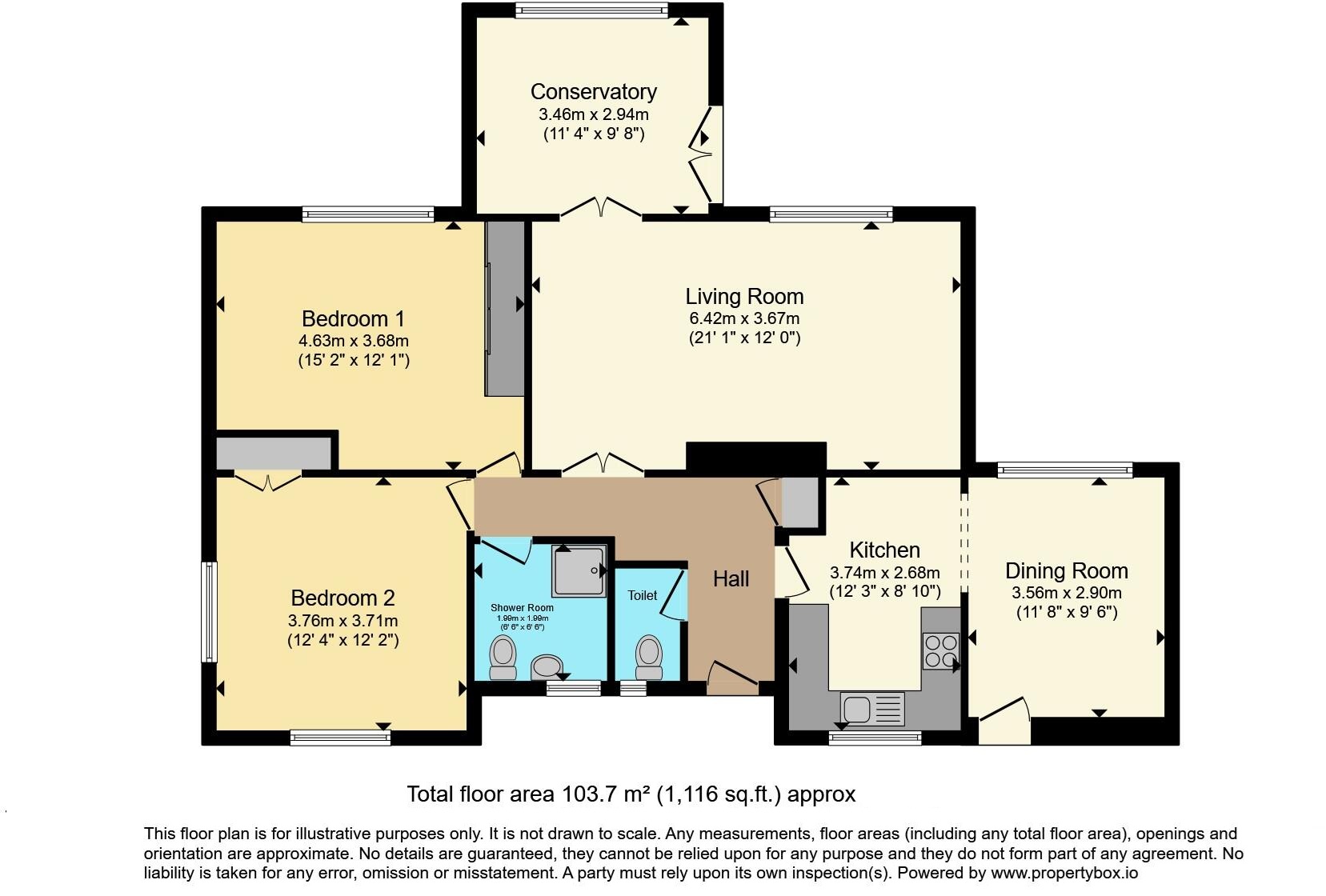 14A,, Avon Road West, Dorset floorplan