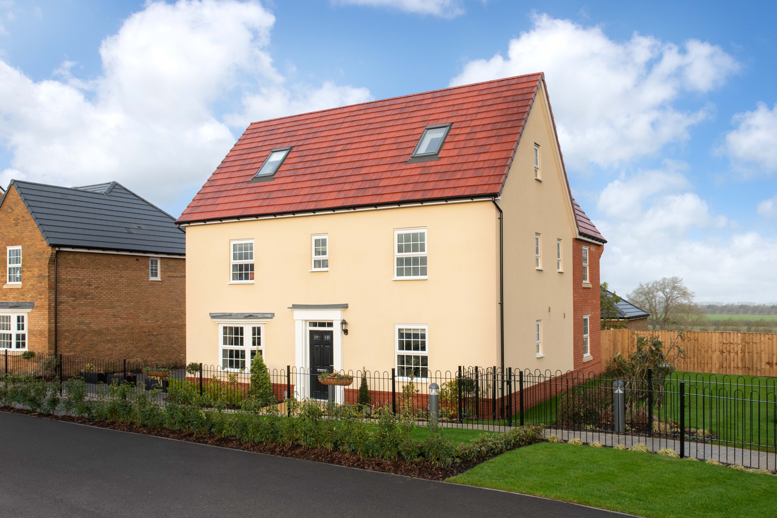 Dwh_Great_Dunmow_Grange_Moreton_External_Street_Scene_Showhome