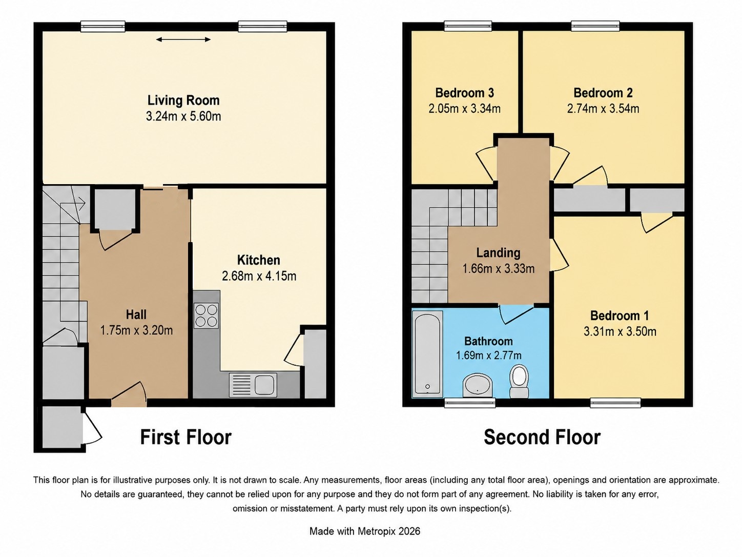 79, St Johns Road, Yeovil floorplan