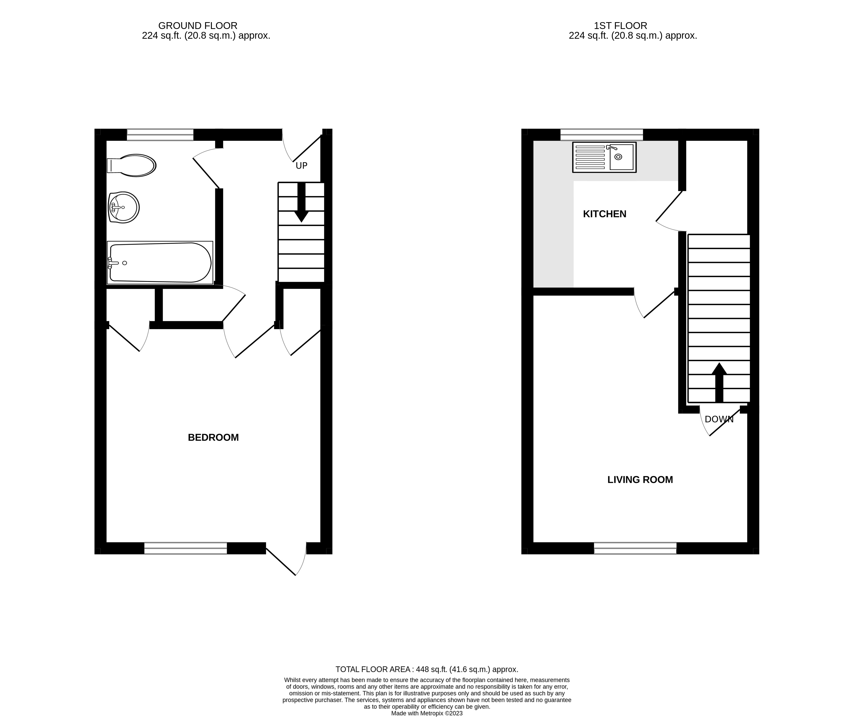 Harshel Court, Hartington Grove, Cambridge CB1, 1 bedroom end terrace