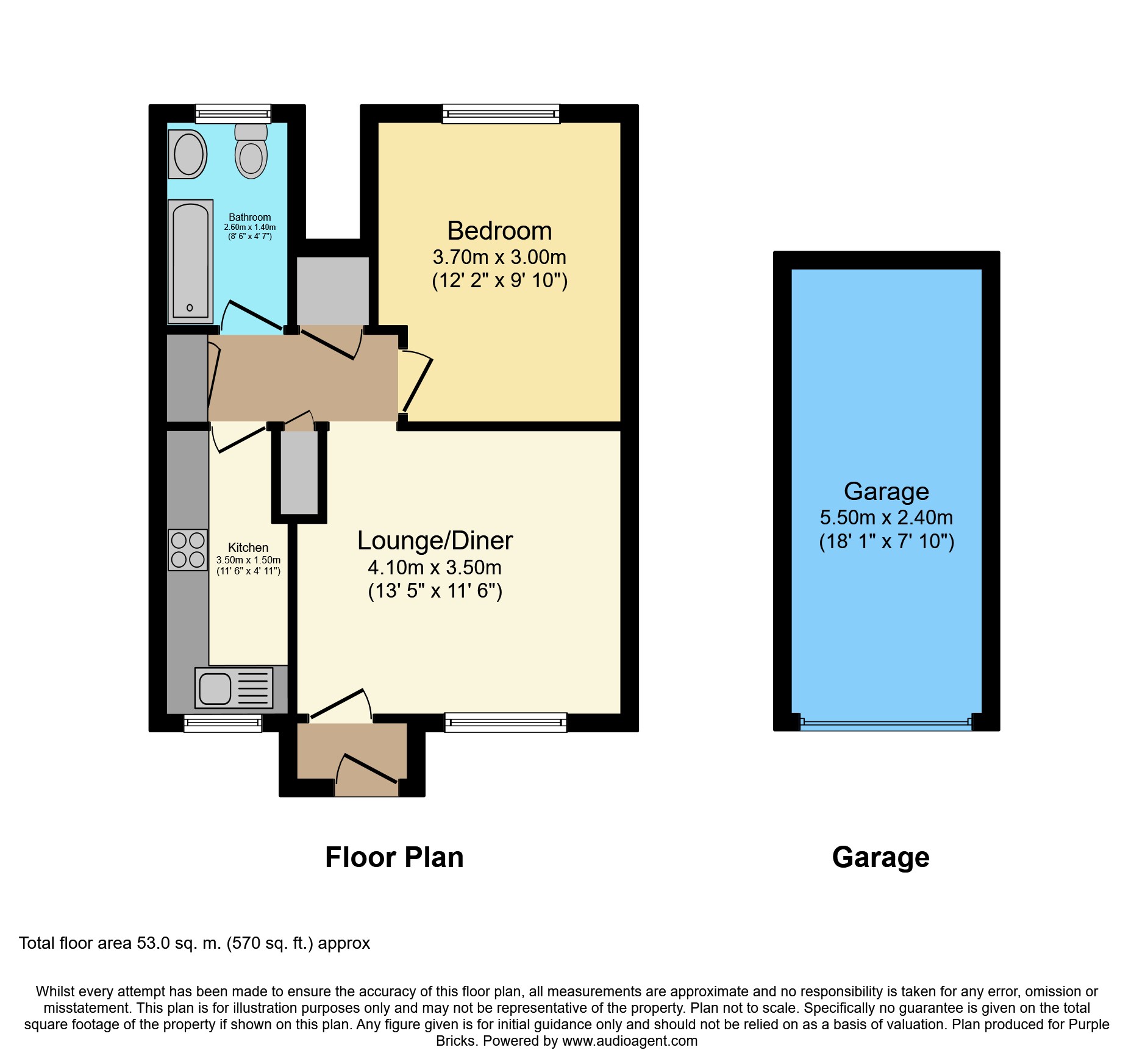 1 Bedrooms Maisonette for sale in Copners Drive, High Wycombe HP15