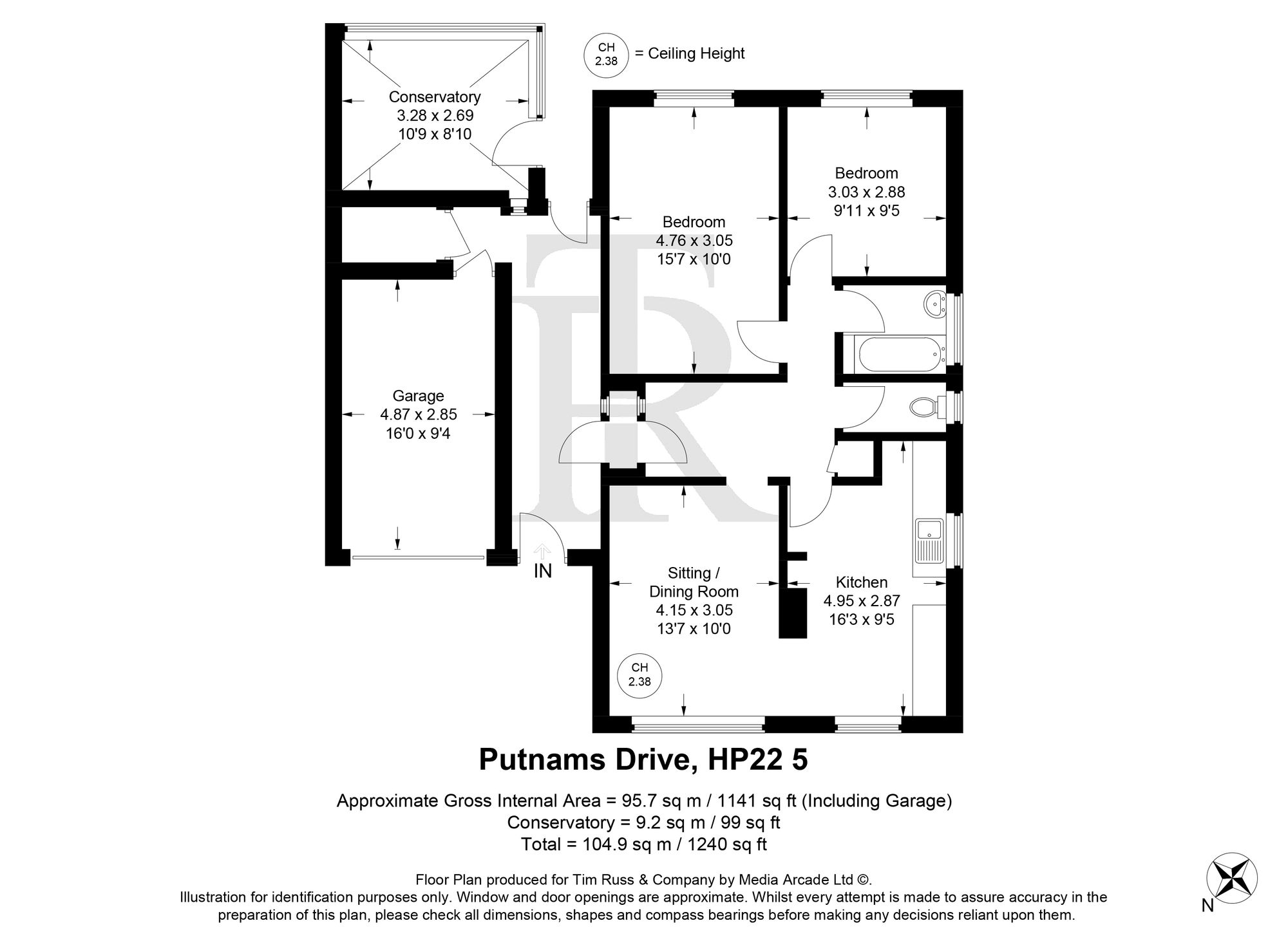 26 Putnams Drive, Aylesbury floorplan