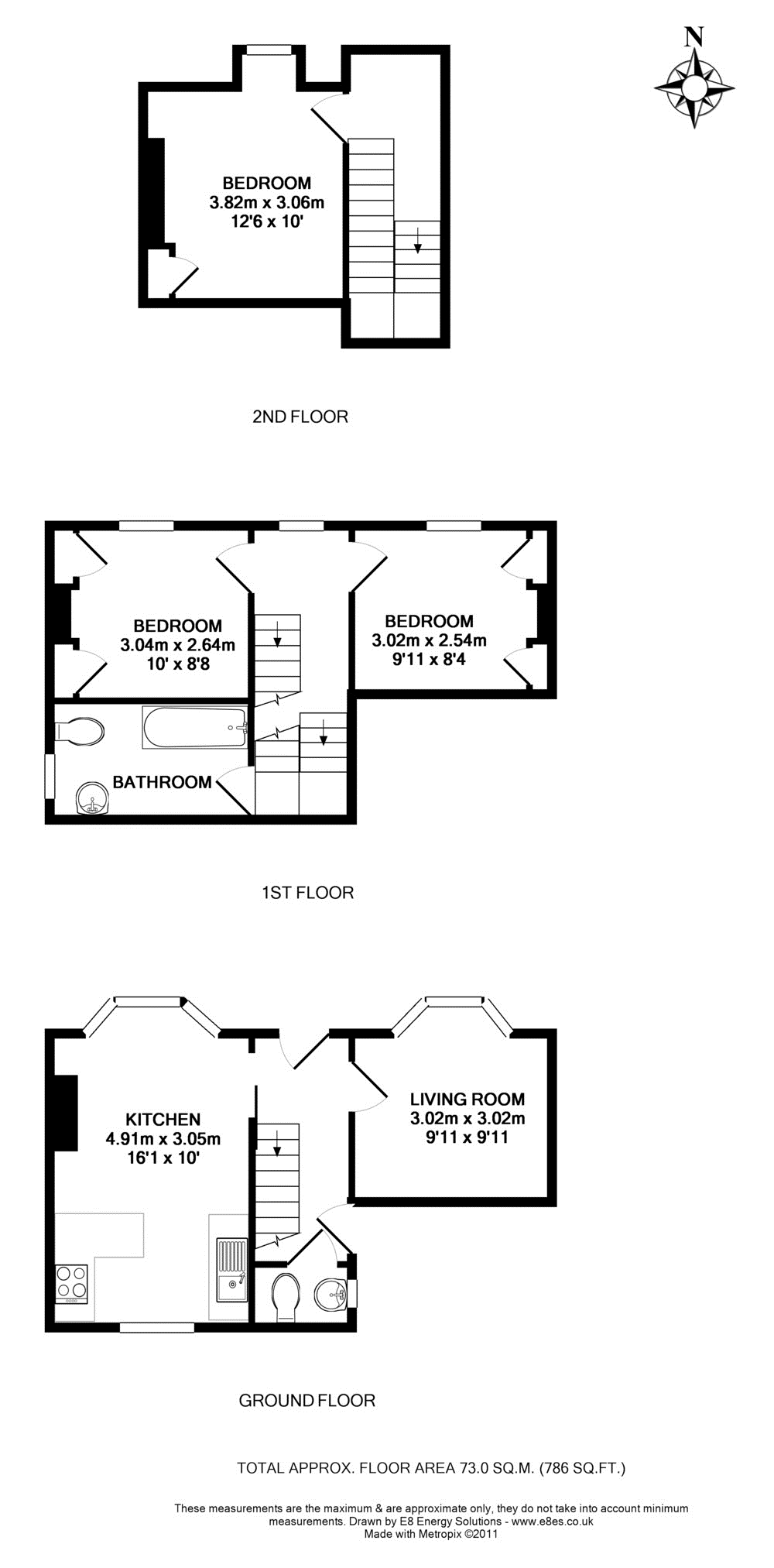 19, Cross Street, Oxford floorplan
