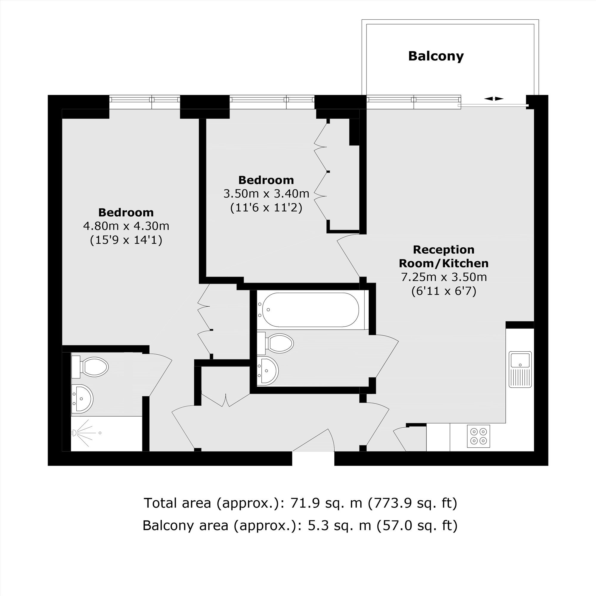 Admiralty Avenue, London floorplan