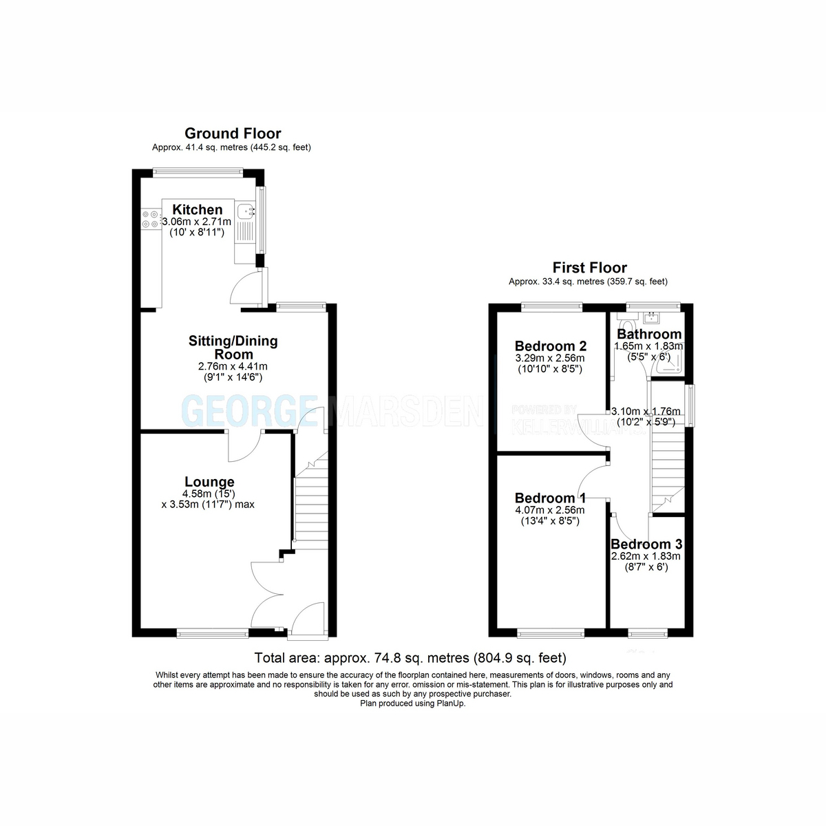 5, Churton Grove, Wigan floorplan