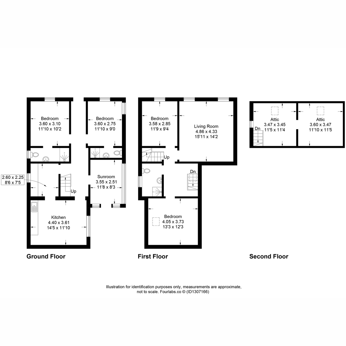 53, King Street, Nairn floorplan