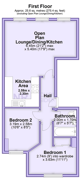 92a, Chessington Road, West Ewell floorplan