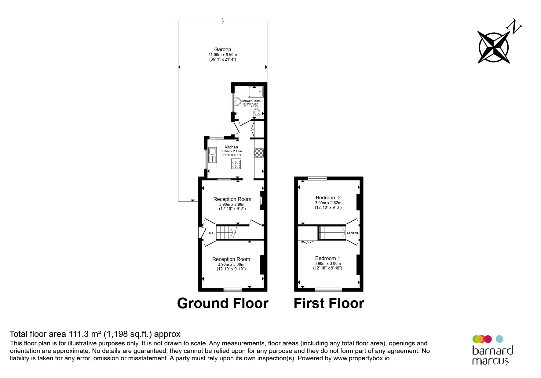 4, California Road, New Malden floorplan