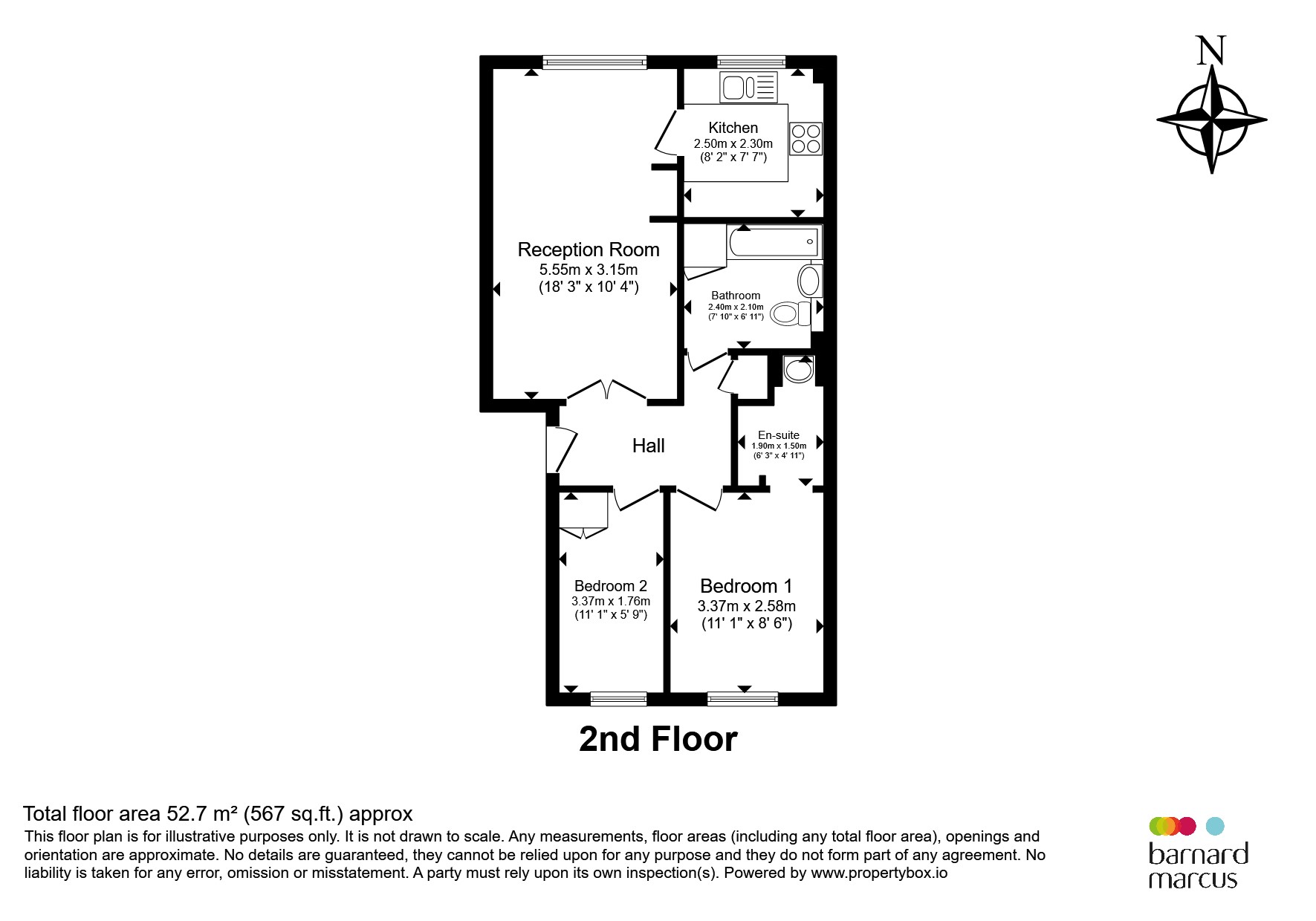 23, Adams Way, Croydon floorplan