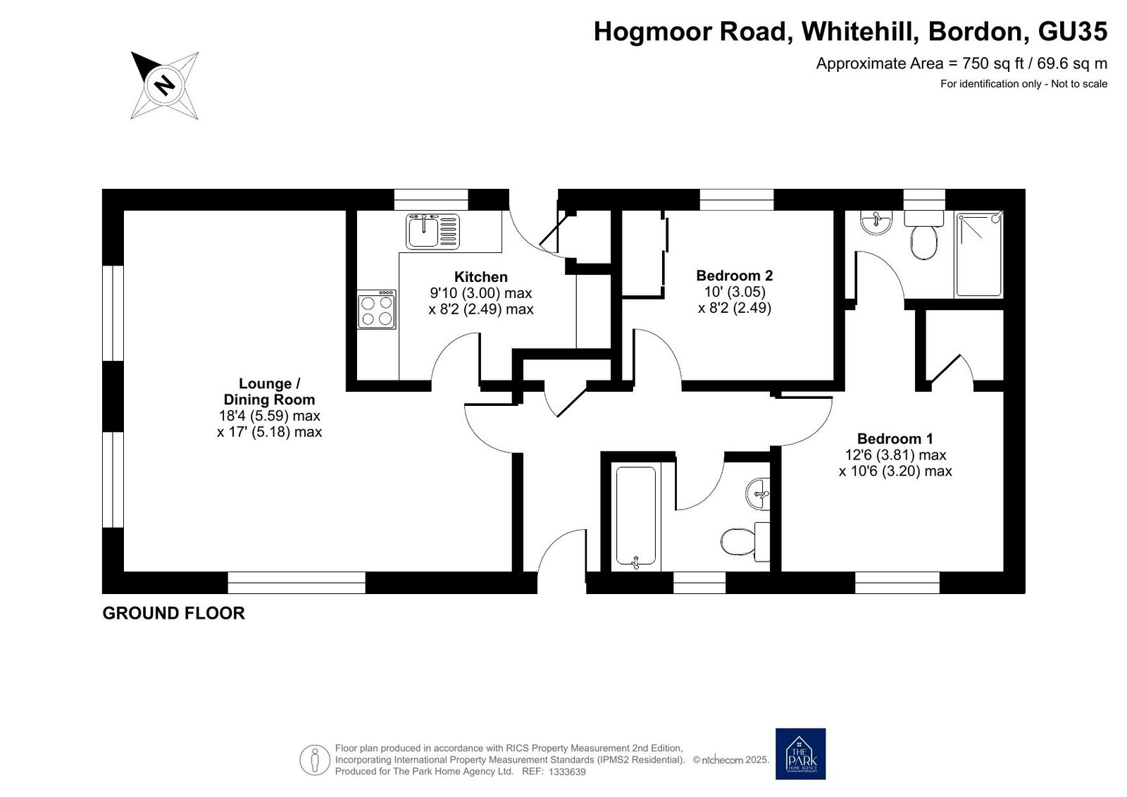 Oakwood Court,10 Rowan Drive, Hogmoor Road, Bordon floorplan