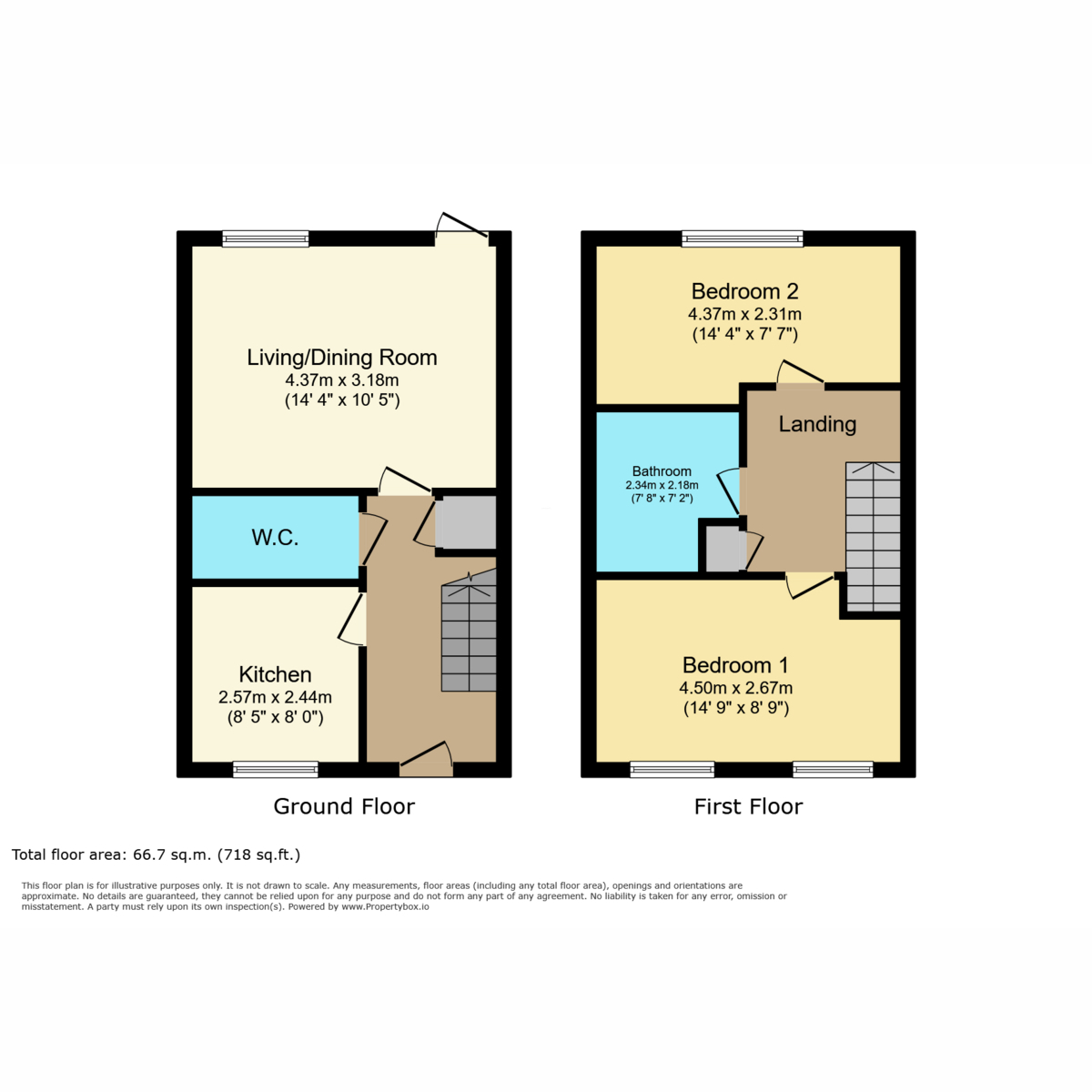 Palmer Crescent, Warwick floorplan