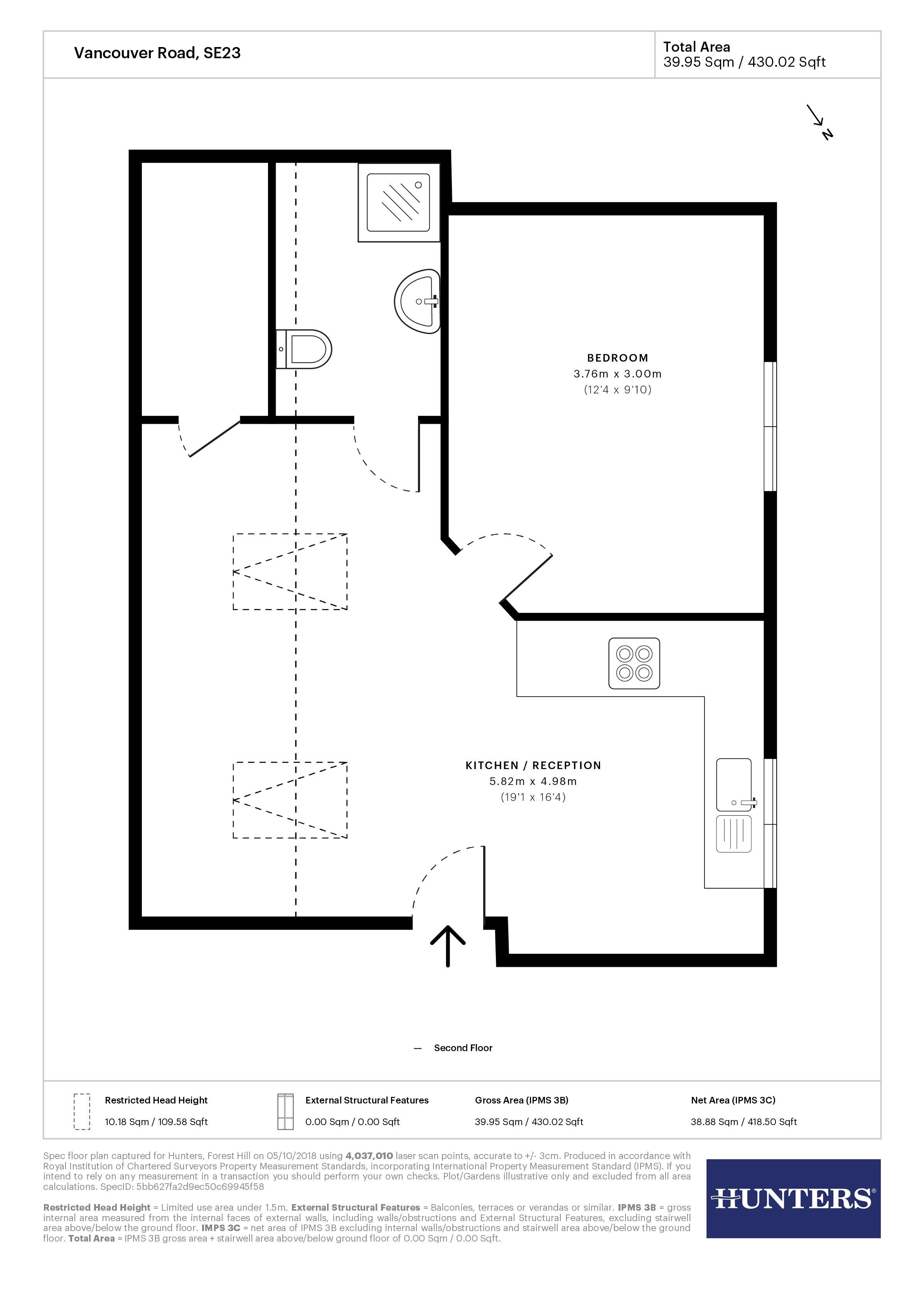 1 Bedrooms Flat to rent in Vancouver Road, Forest Hill SE23
