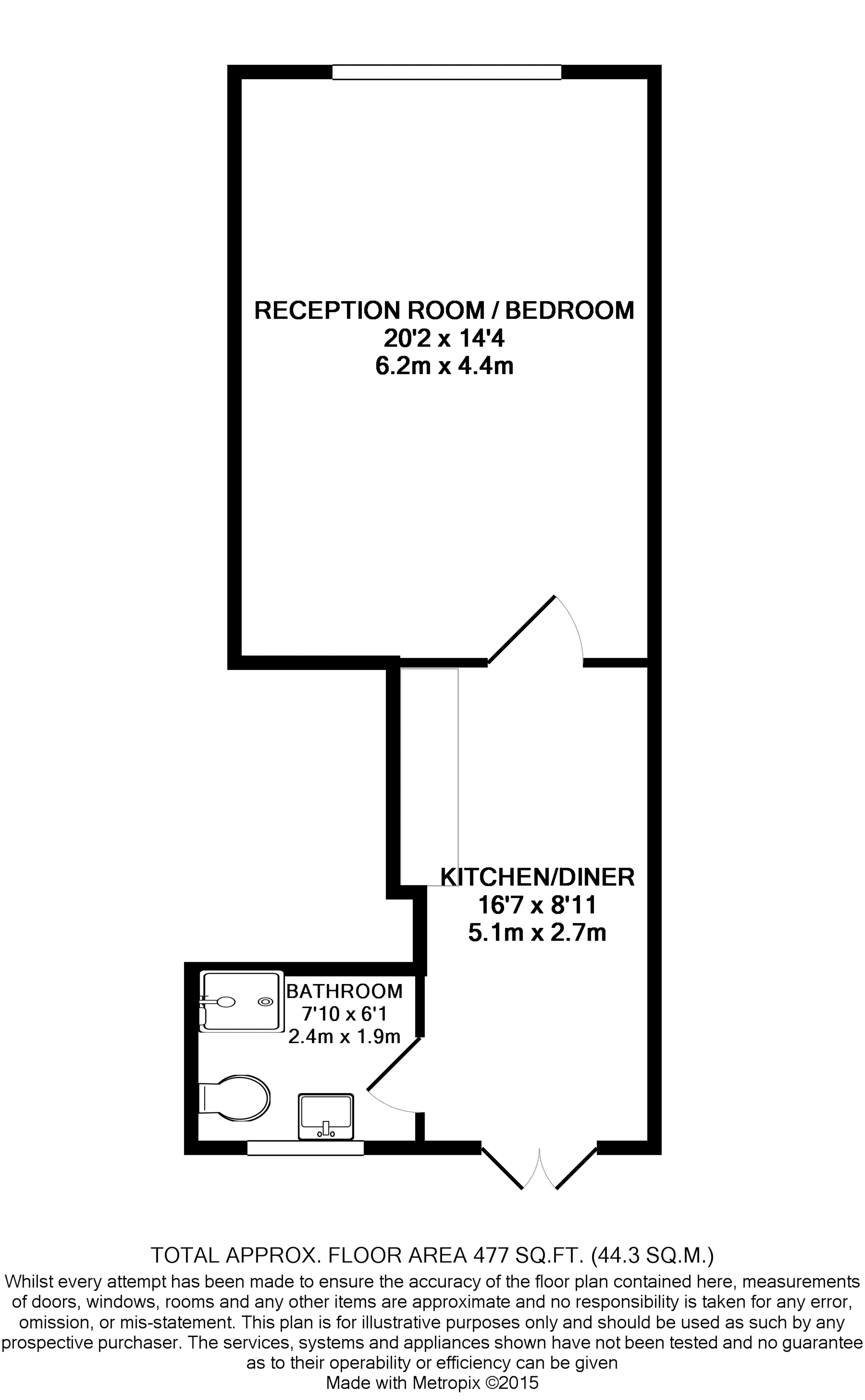 1 Bedrooms Flat to rent in Harlington Road, Uxbridge UB8