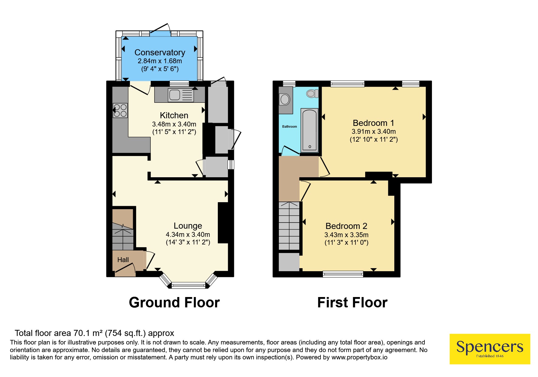 65, Lansdowne Grove, Leicestershire floorplan