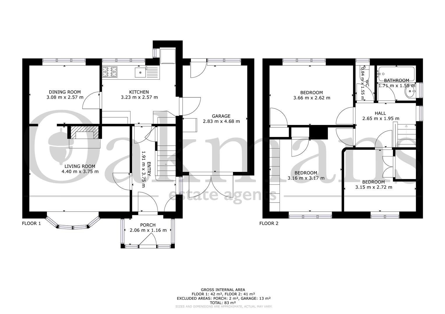 21, CLOVER ROAD, BIRMINGHAM floorplan