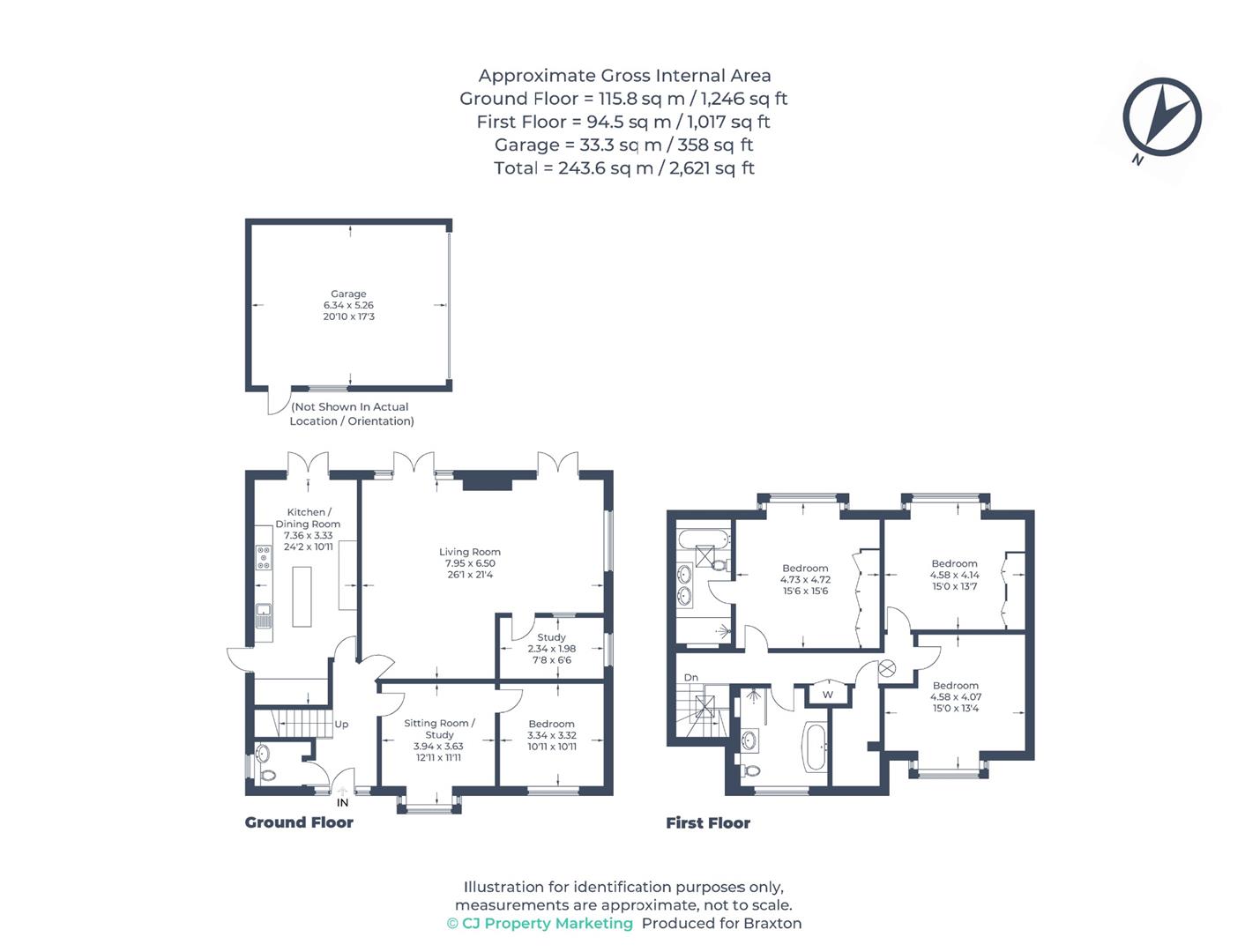 1, Vicarage Gardens, Maidenhead floorplan