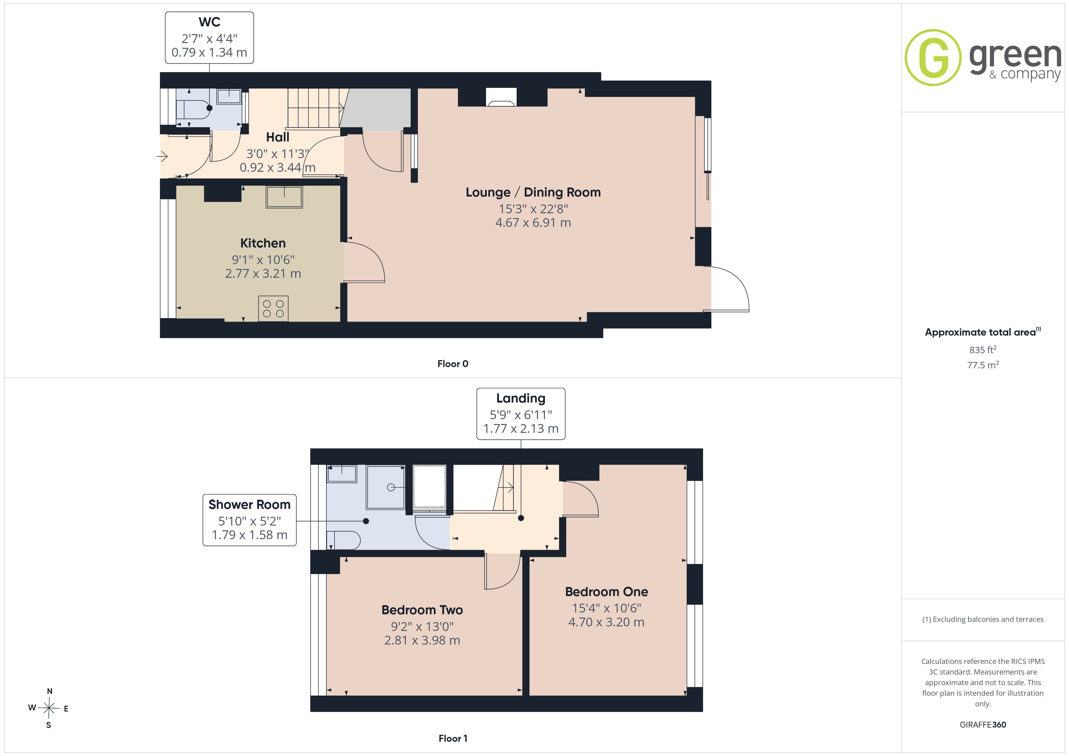 17, Coleview Crescent, Birmingham floorplan