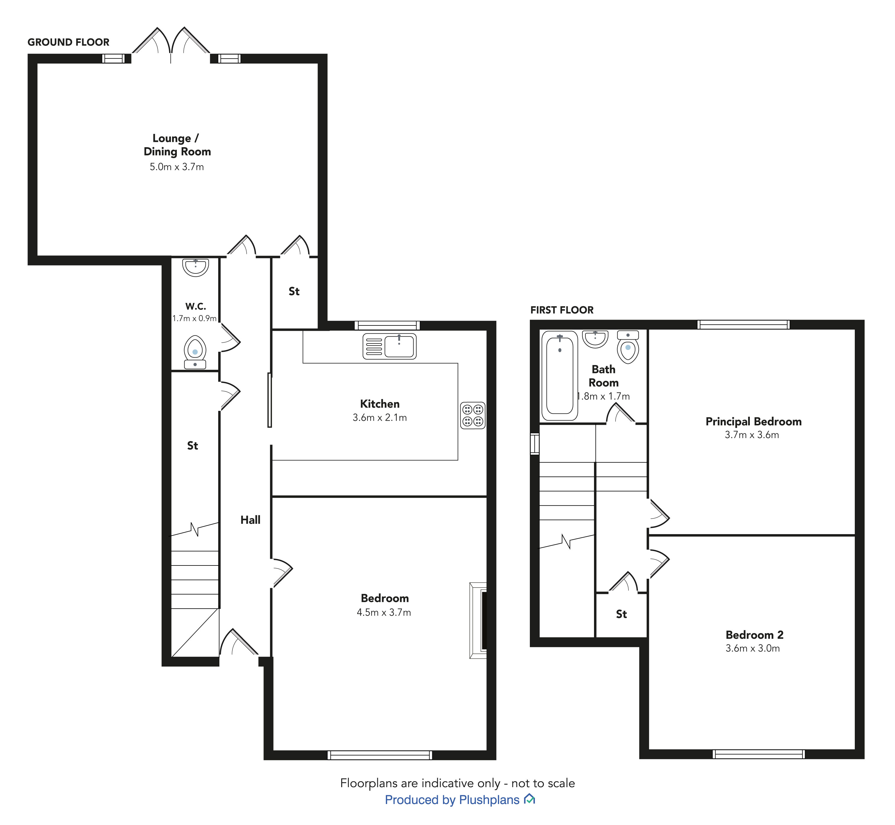 36, Atholl Crescent, Paisley floorplan