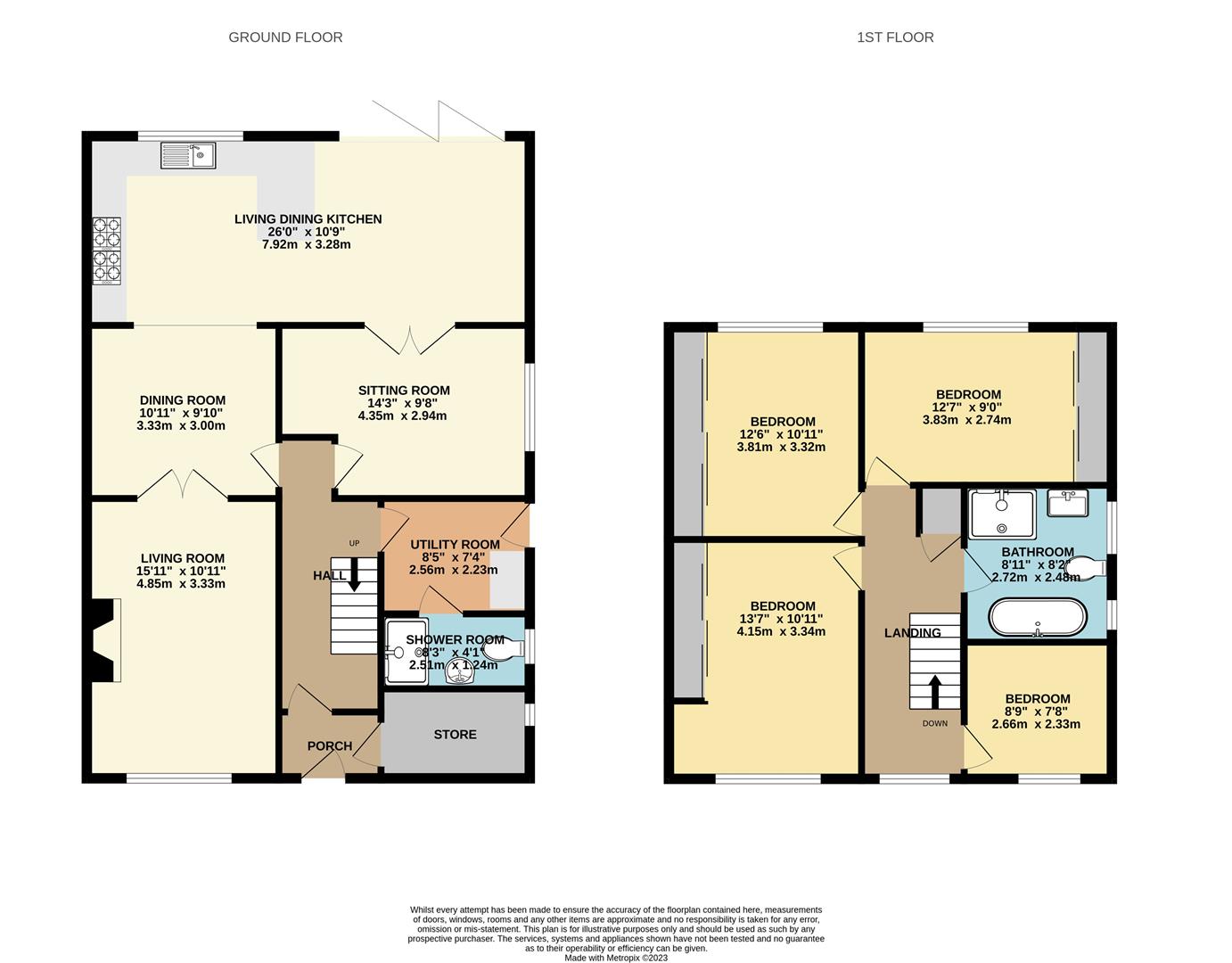 11, Crabtree Avenue, Stockport floorplan