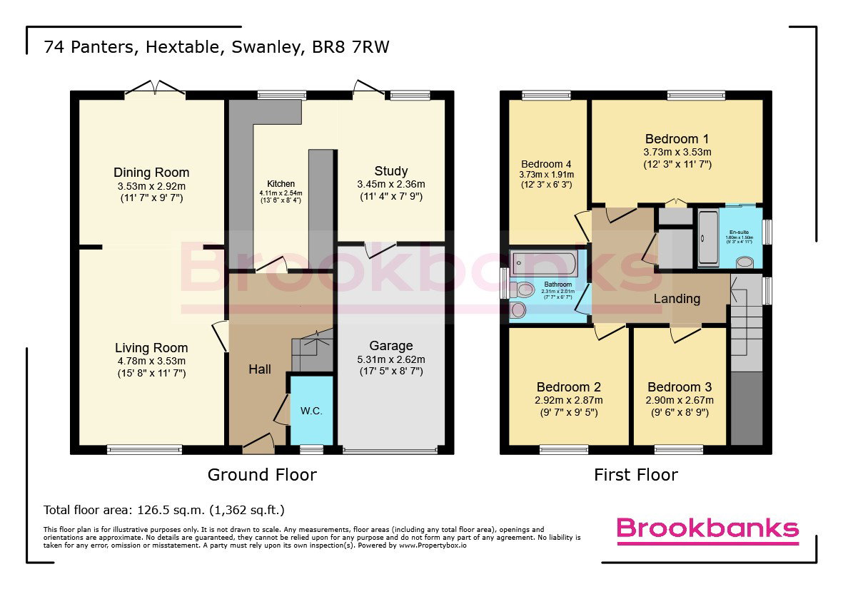 74, Panters, Swanley floorplan