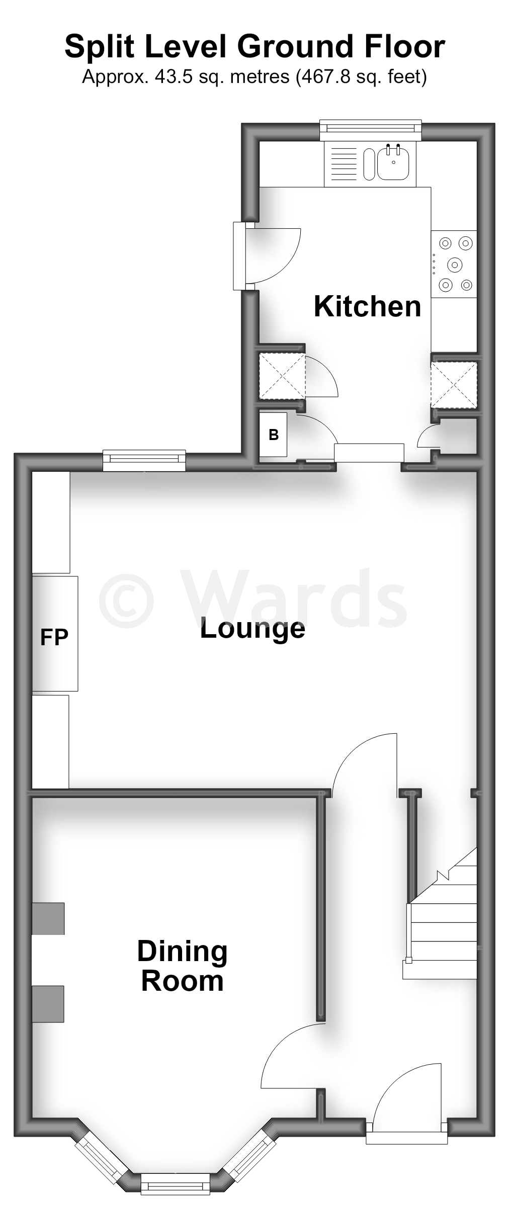 7, New Road, Dover floorplan