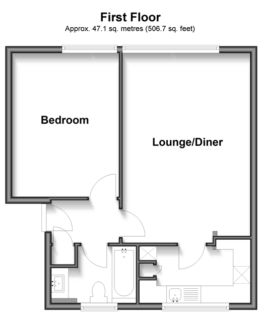 Purbrook Gardens, Waterlooville floorplan