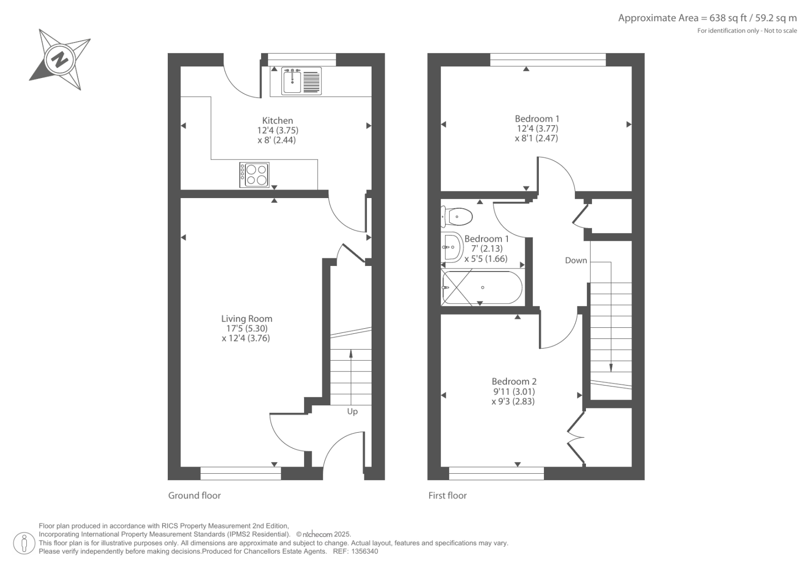 1 TAN HOUSE MEADOWS, Kington, Kington floorplan
