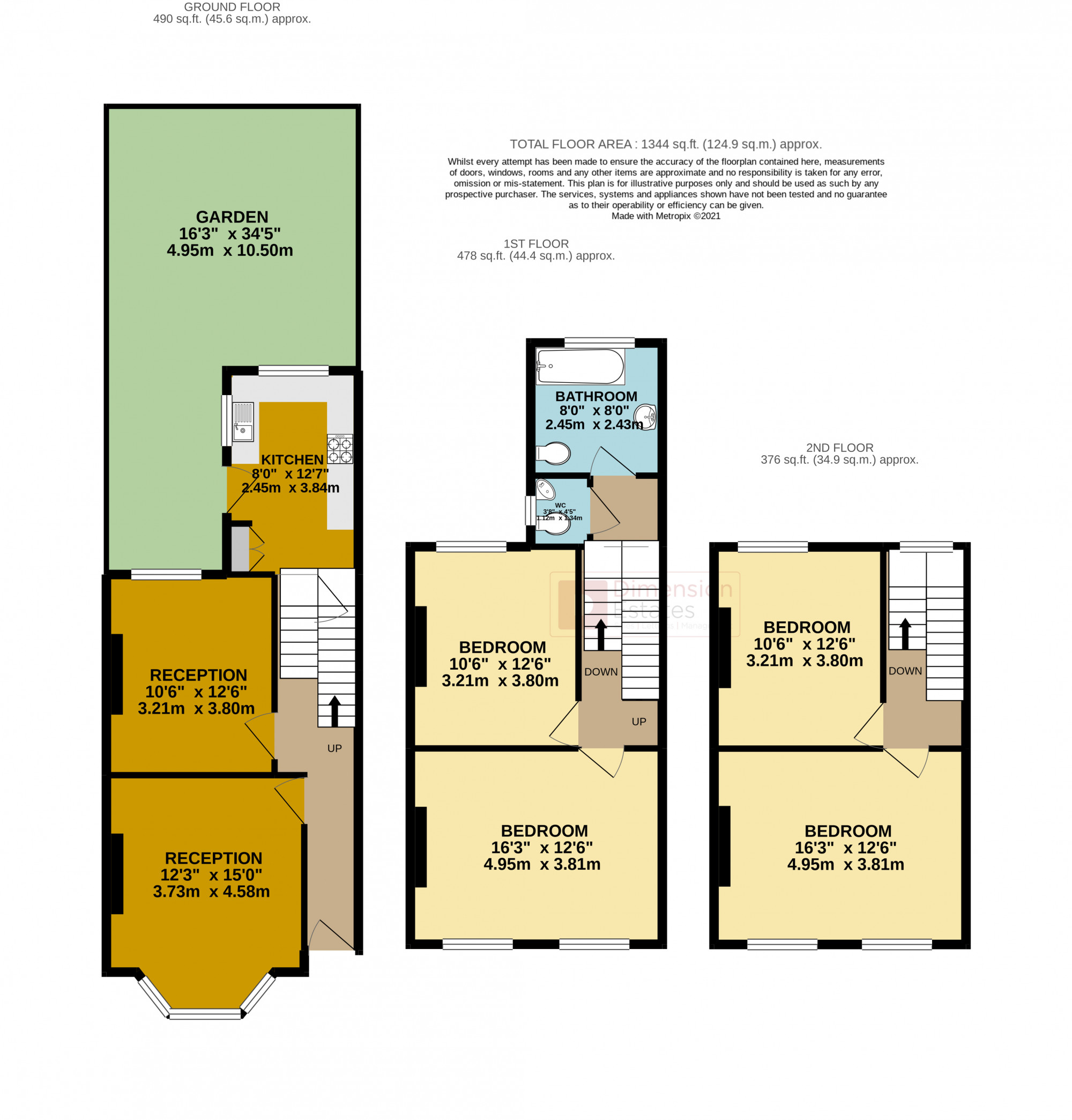14, John Campbell Road, Hackney floorplan