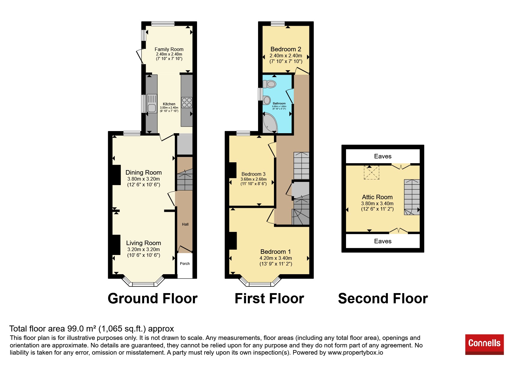 98, Jersey Road, Milton Keynes floorplan
