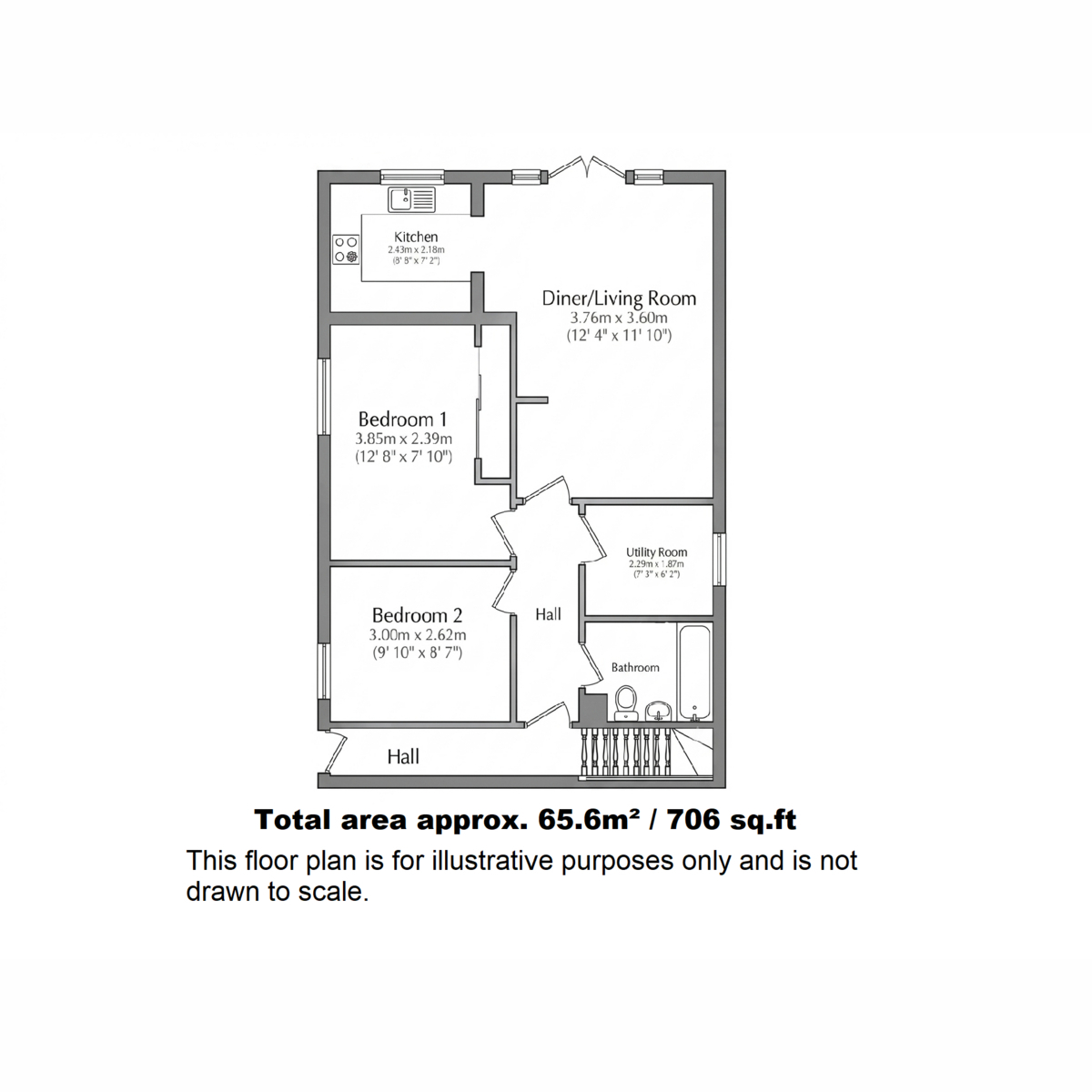 Grosvenor Road, Westcliff-on-Sea floorplan