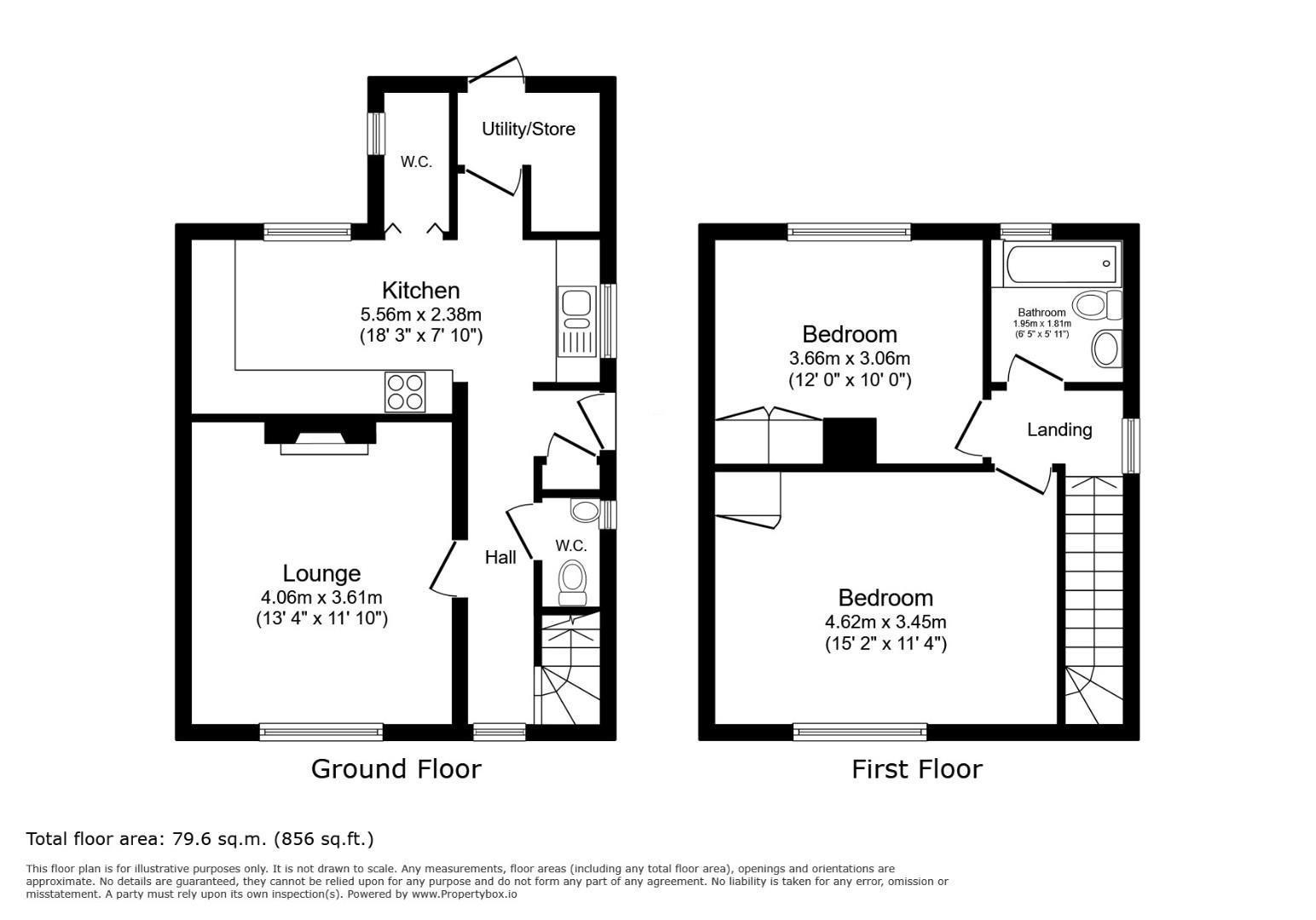 138, Colley Road, Sheffield floorplan