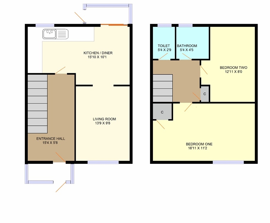 2 Bedrooms End terrace house to rent in Hamilton Road, Hunton Bridge, Kings Langley, Hertfordshire WD4