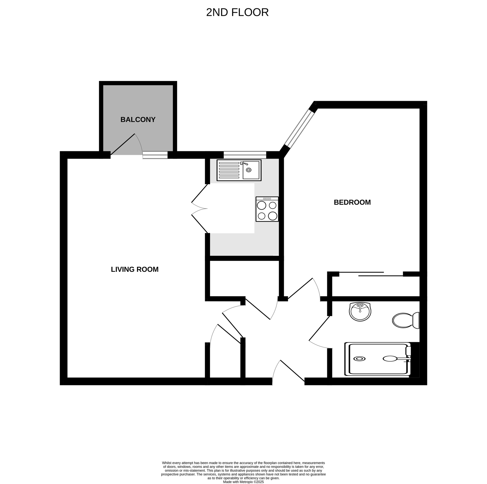 63,45 Bronte Court, Salterton Road, Exmouth floorplan