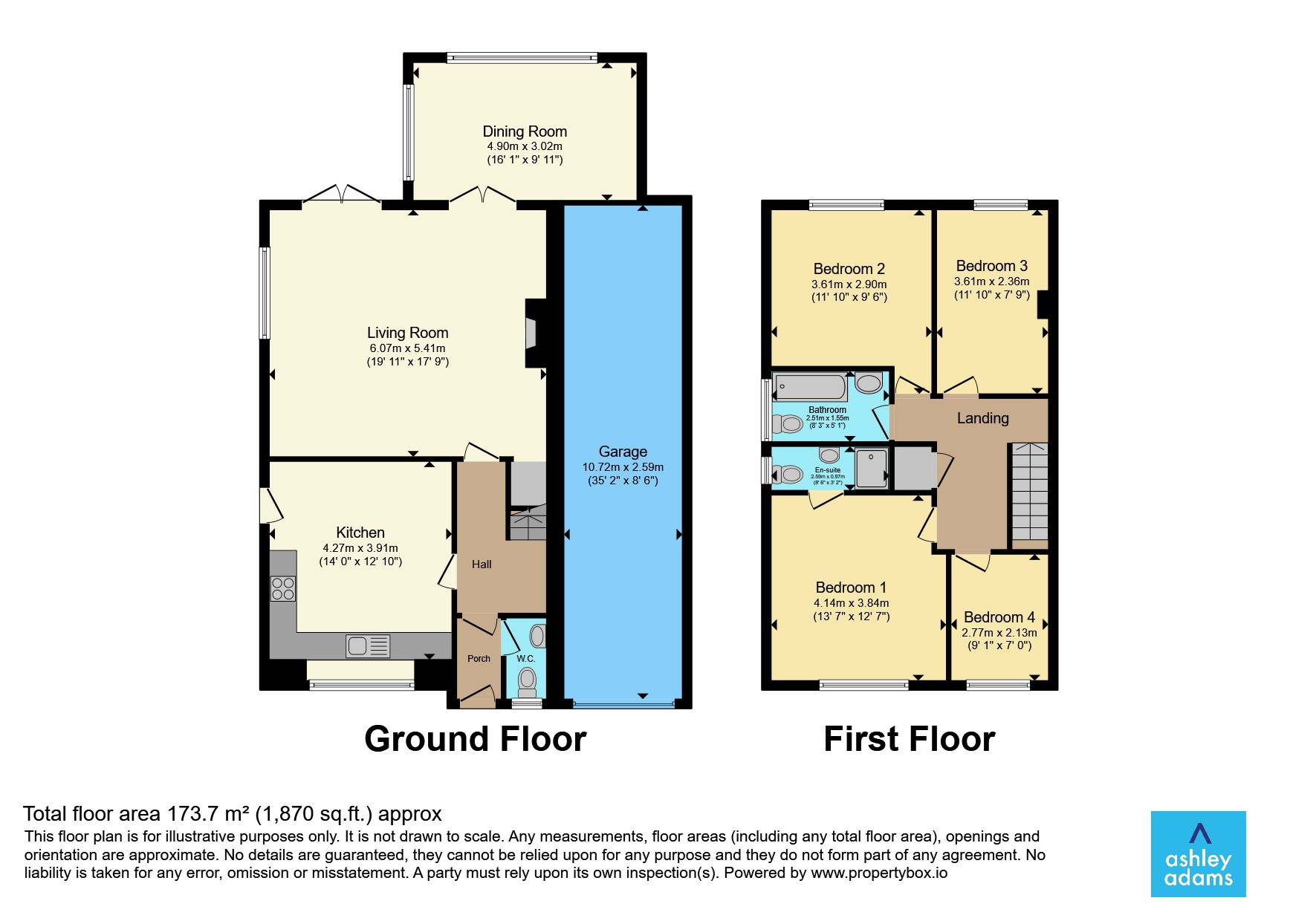 8, Acacia Drive, Derby floorplan