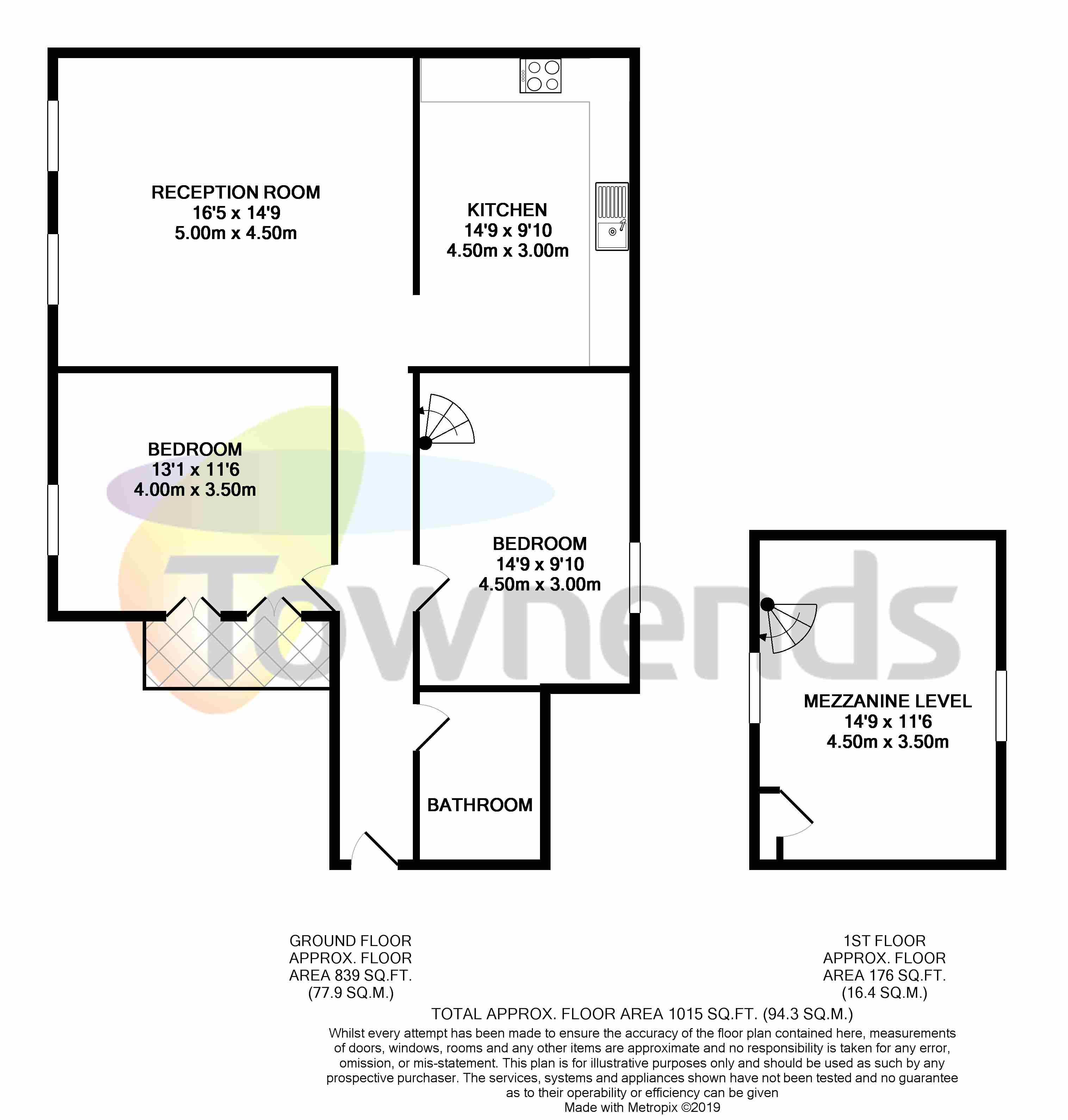 2 Bedrooms Flat to rent in The Avenue, Ealing, London W13