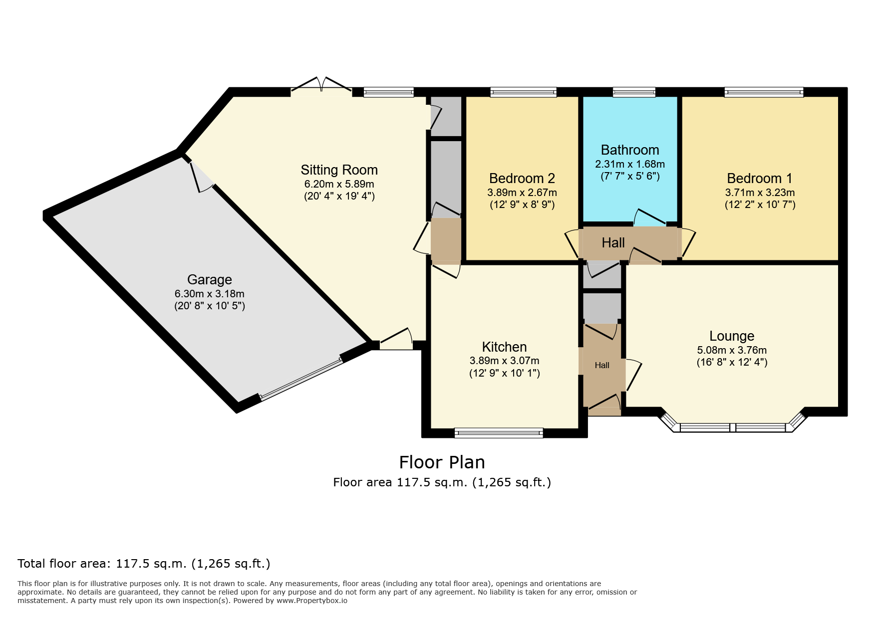 9 Branting Hill Grove, Leicester floorplan