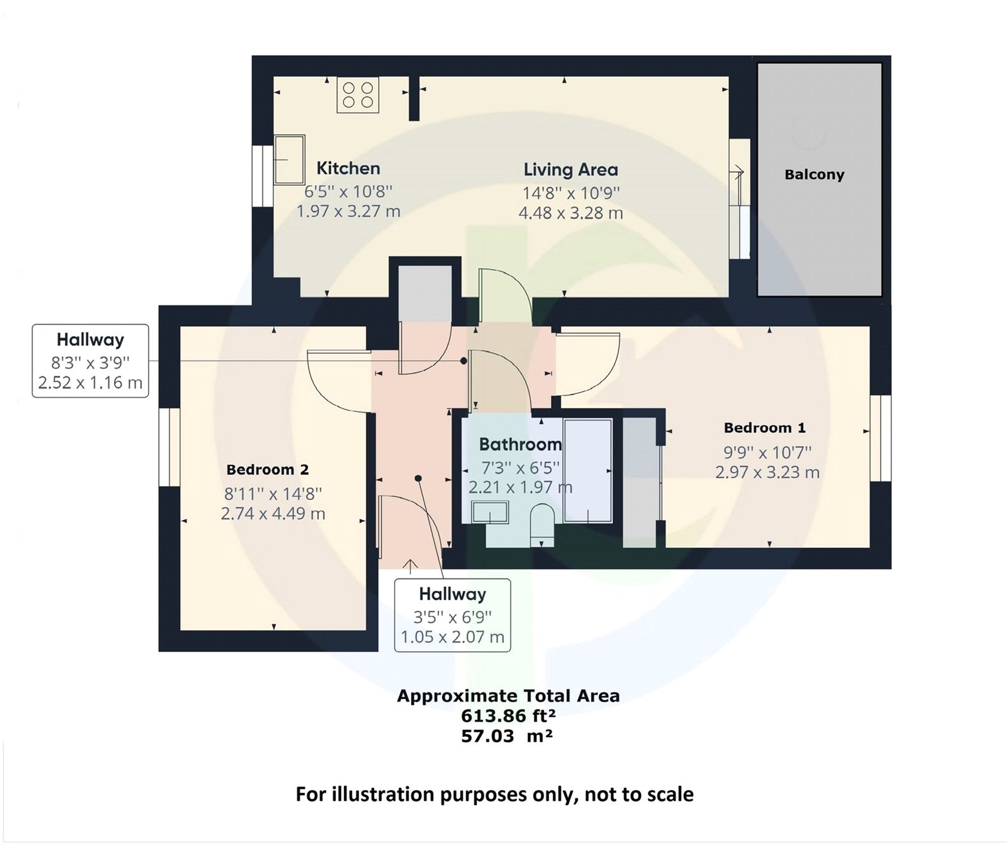 13F Wellspring Crescent, Wembley floorplan